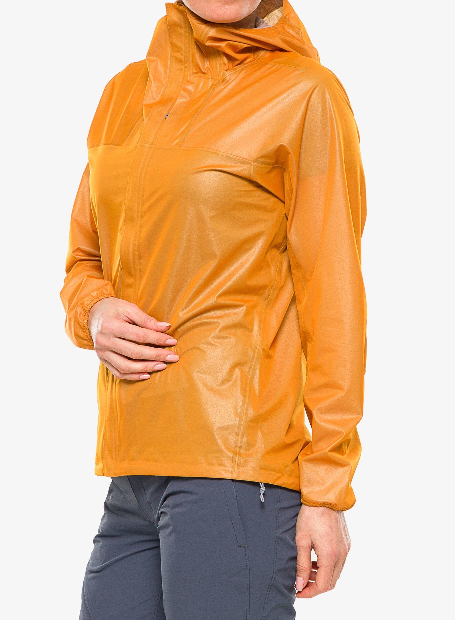 Ženska kišna jakna Houdini The Orange Jacket - orange