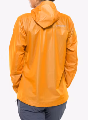 Ženska kišna jakna Houdini The Orange Jacket - orange