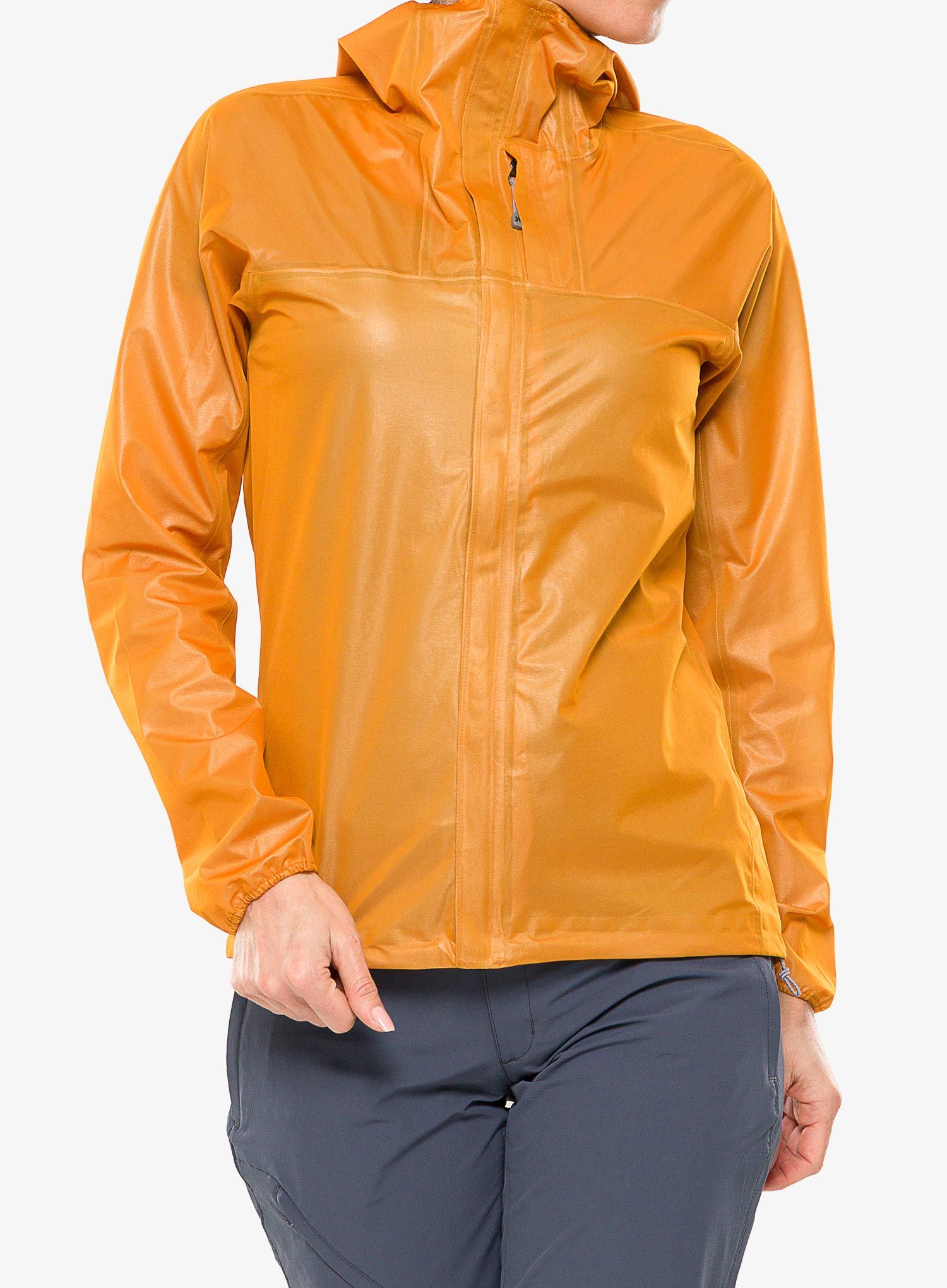 Ženska kišna jakna Houdini The Orange Jacket - orange