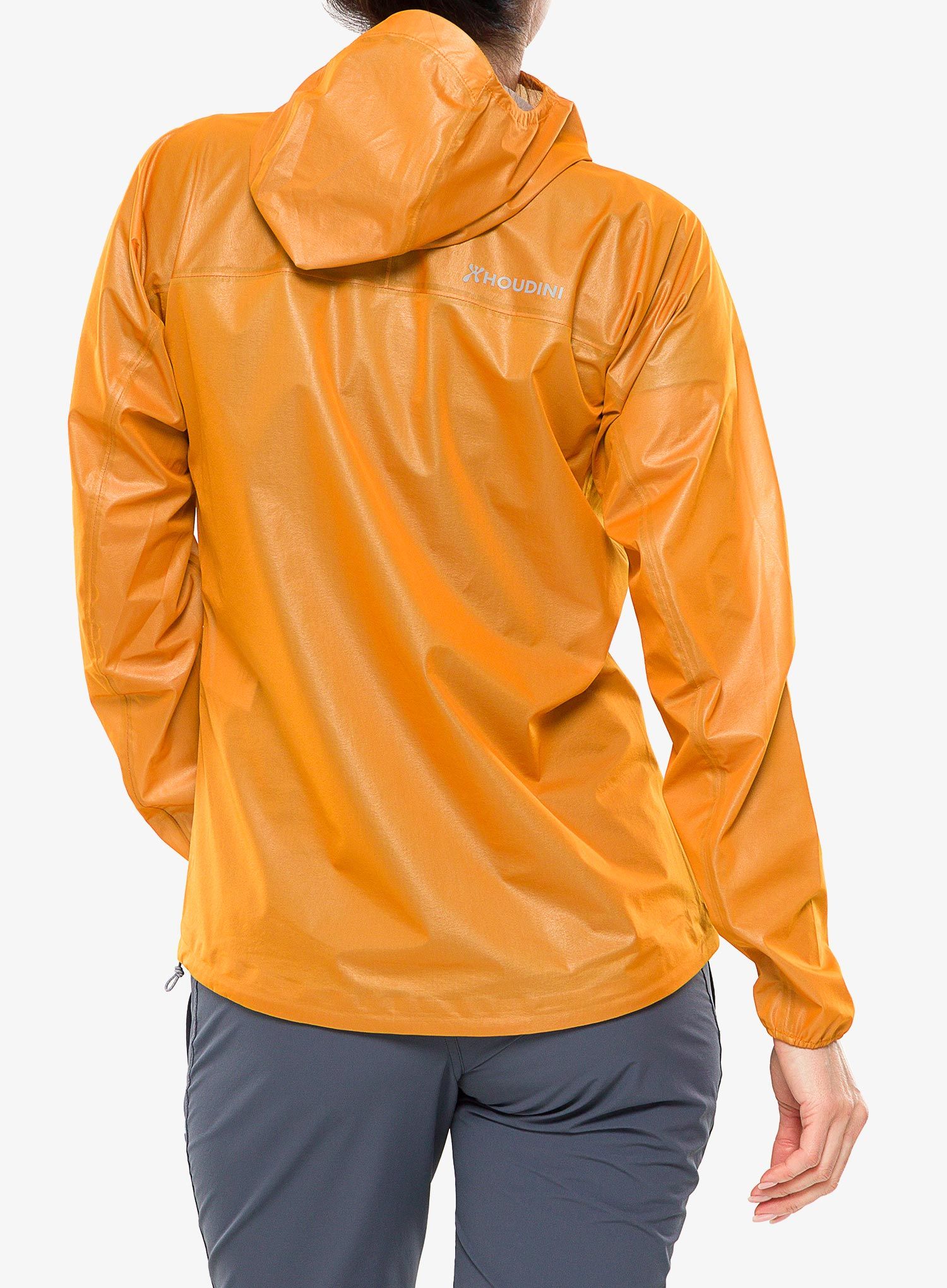 Ženska kišna jakna Houdini The Orange Jacket - orange