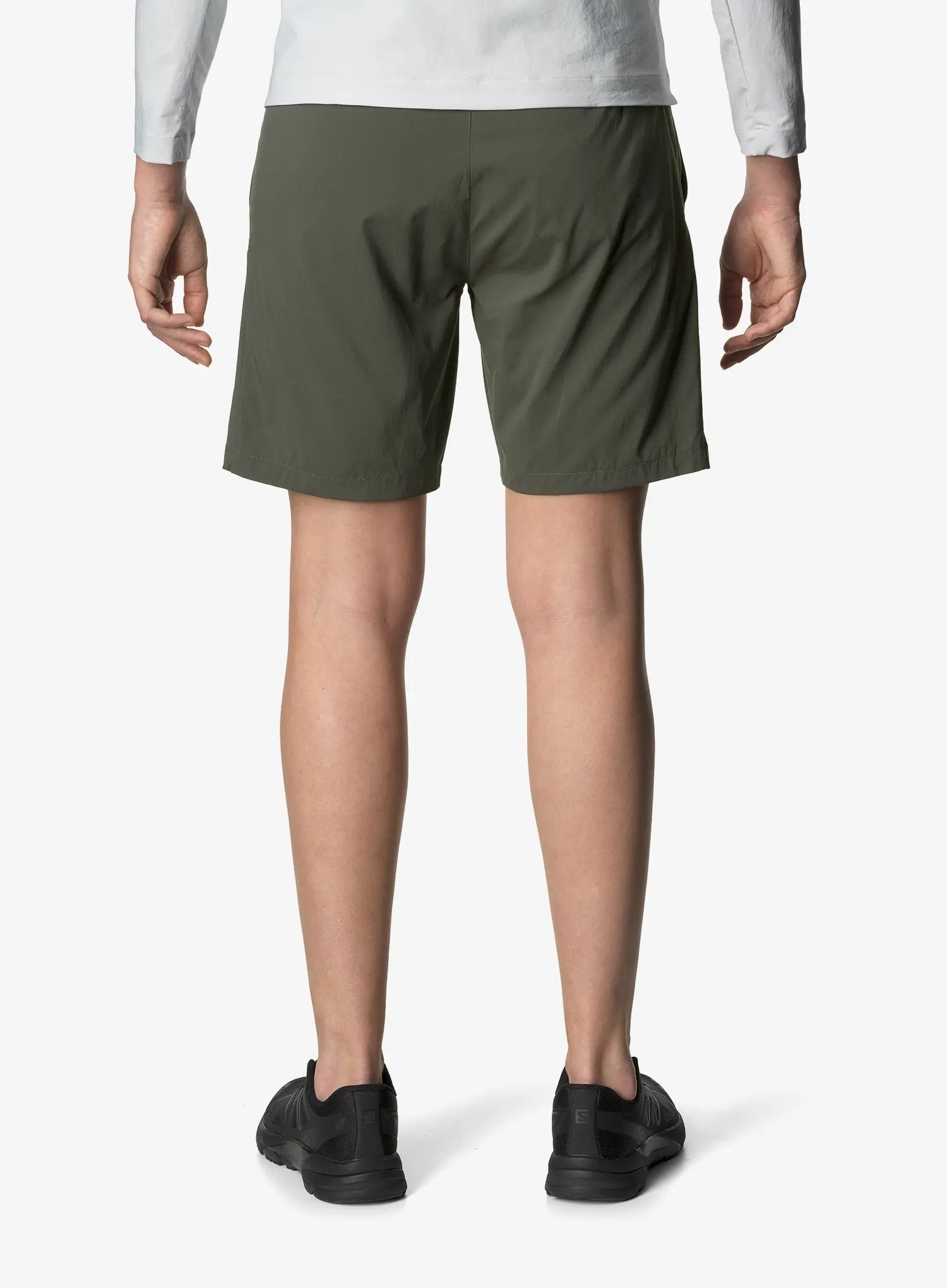 Ženske planinarske kratke hlače Houdini Wadi Shorts - baremark green
