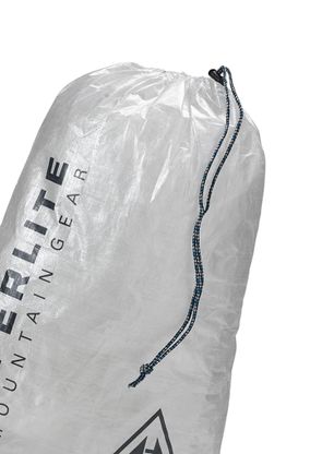 Vreća za prtljagu Hyperlite Mountain Gear Drawstring Stuff Sack 4 L - white