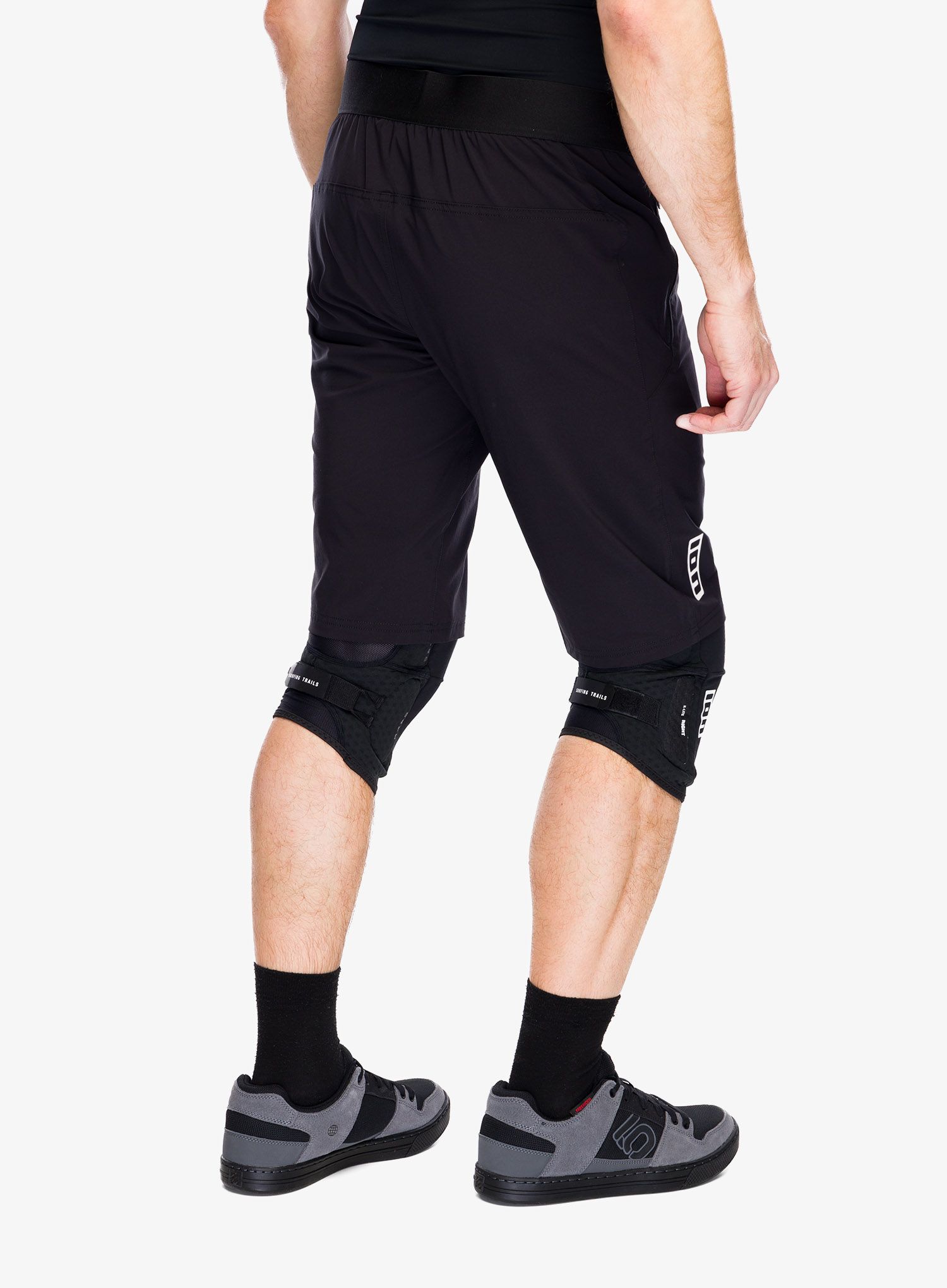 Štitnici za koljena enduro ION K-Lite  - black