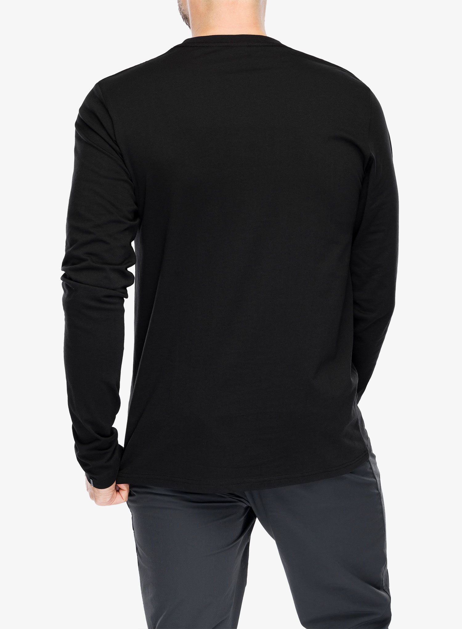 Majica dugih rukava ION Logo LS - black