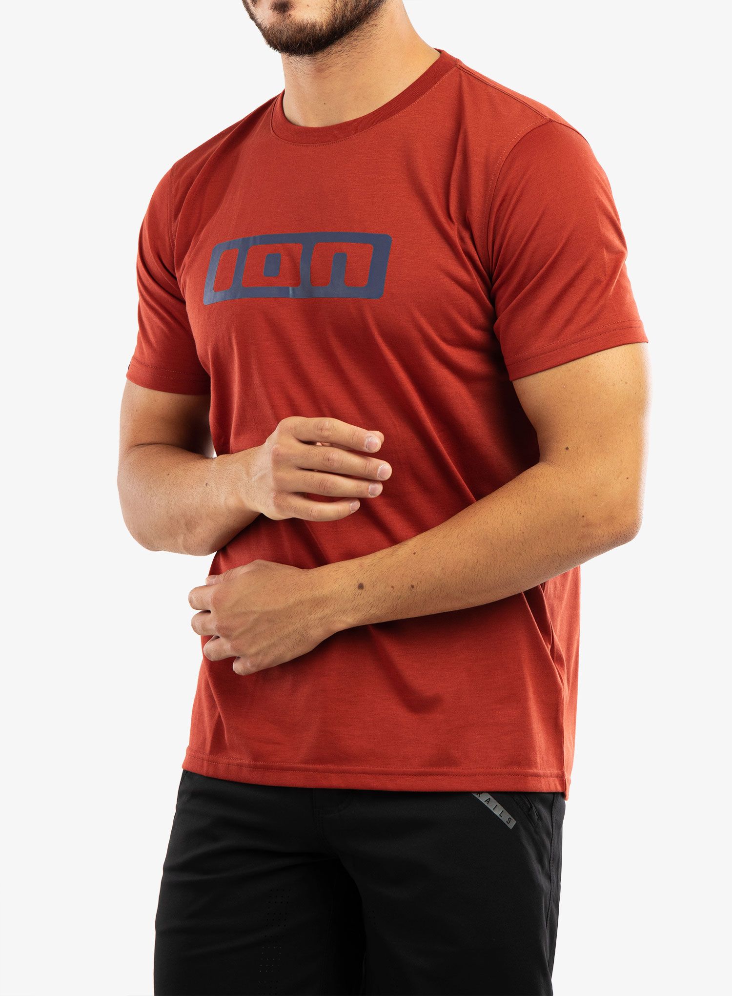 Biciklistička majica ION Logo SS DR - spicy red