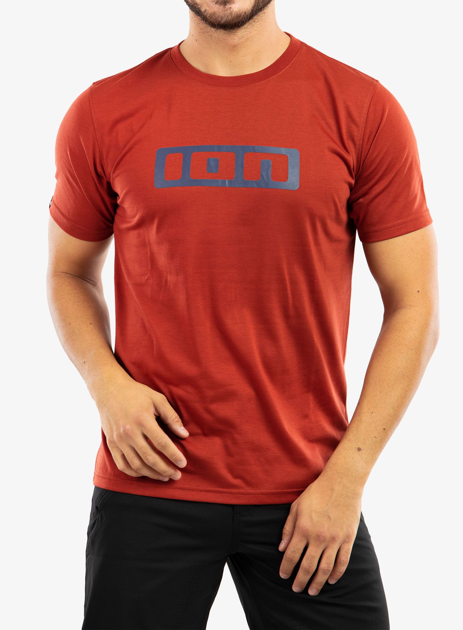 Biciklistička majica ION Logo SS DR - spicy red