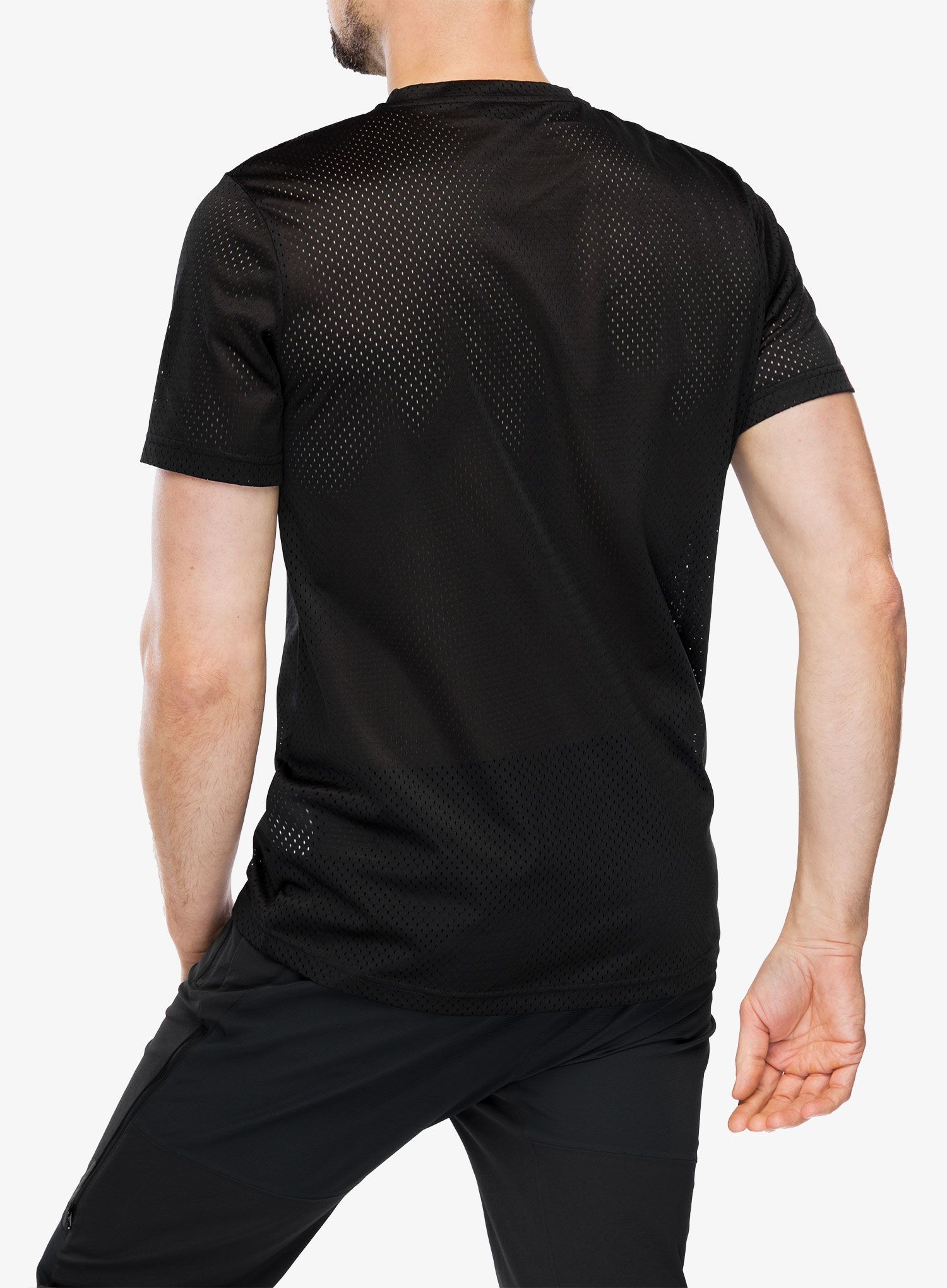 Biciklistička majica ION Logo SS Jersey - black