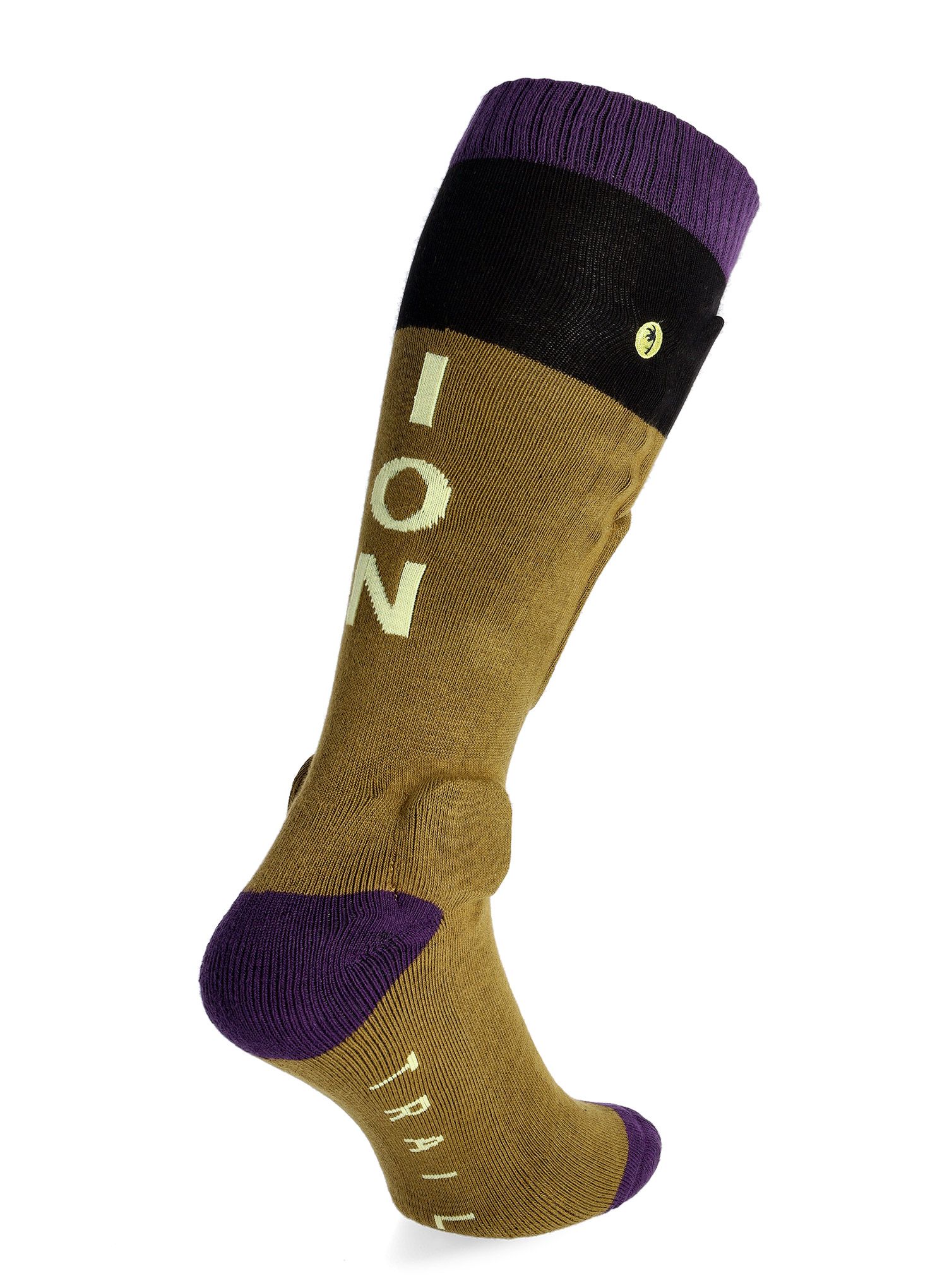 Biciklističke čarape ION Pads BD-Sock - dark mud