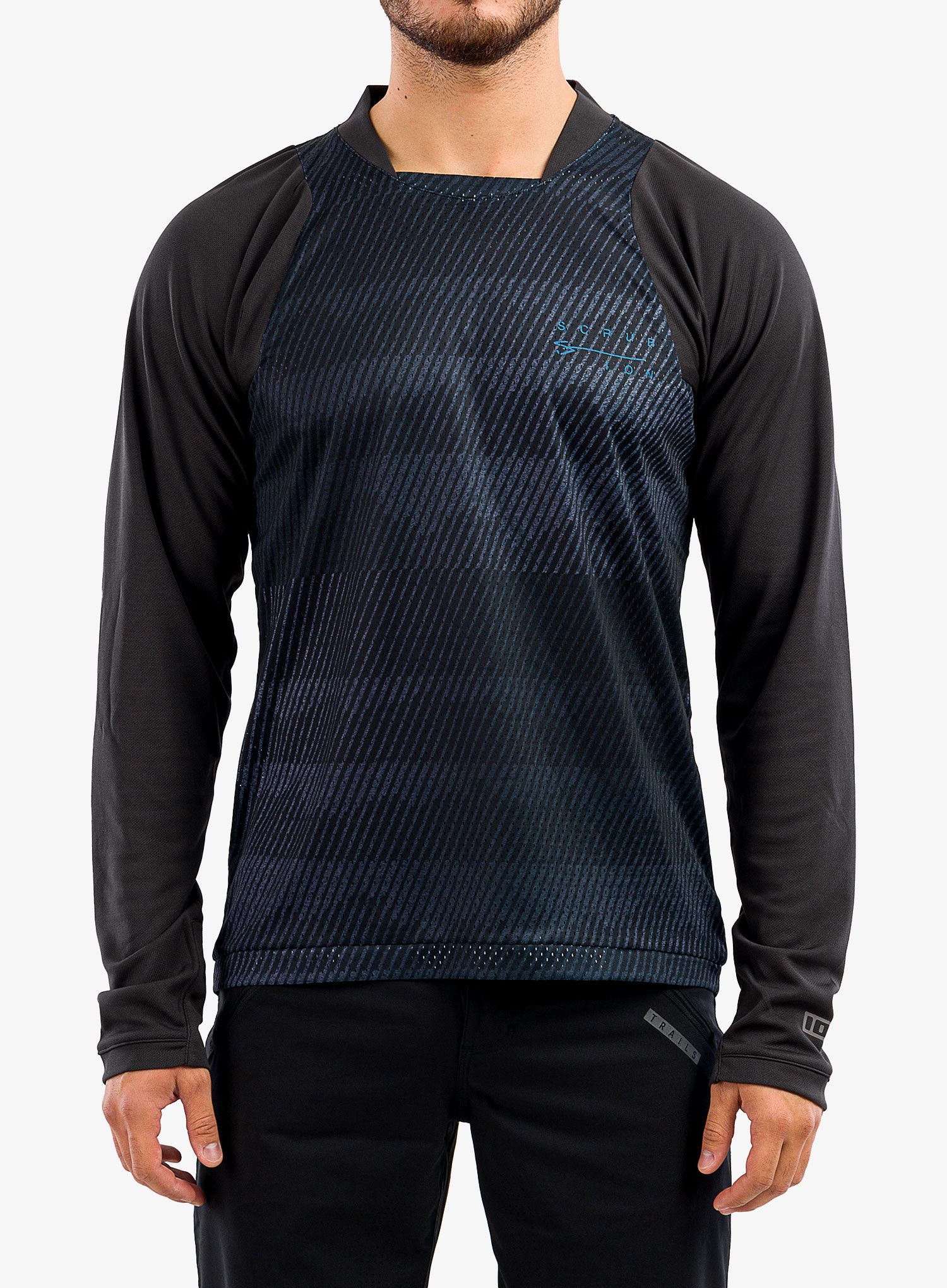 Majica dugih rukava ION Scrub L/S - black