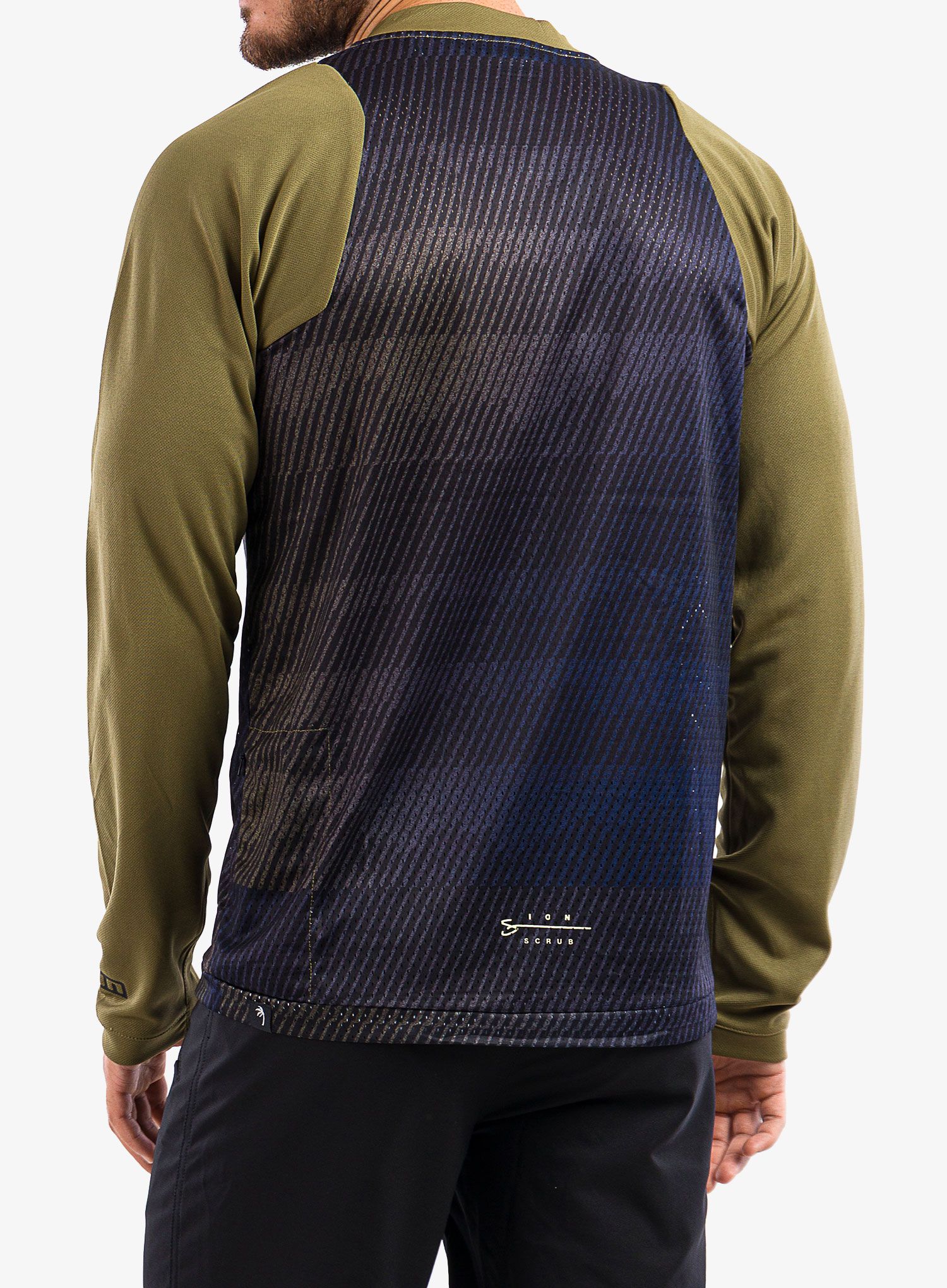 Majica dugih rukava ION Scrub L/S - dark mud
