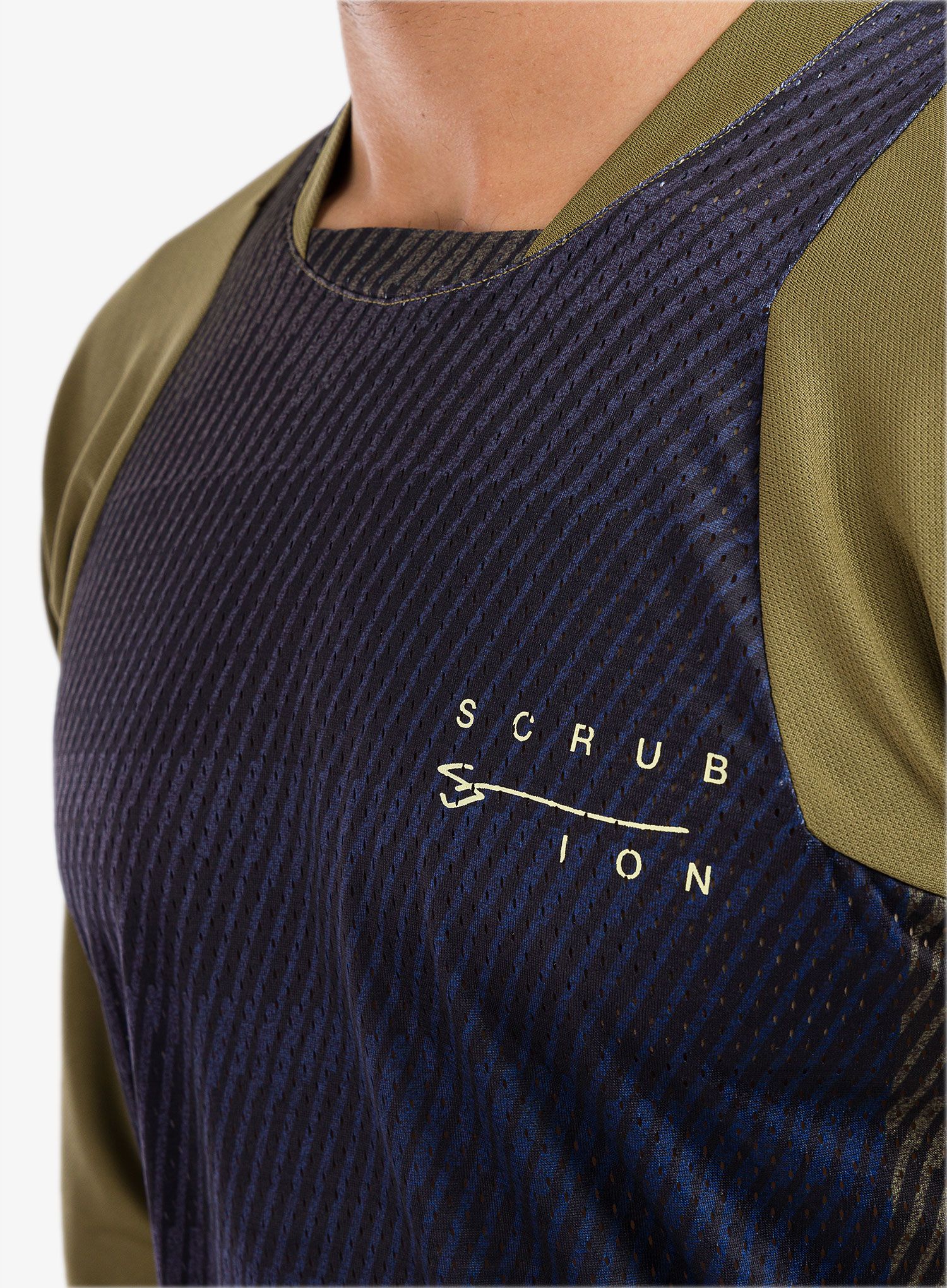 Majica dugih rukava ION Scrub L/S - dark mud