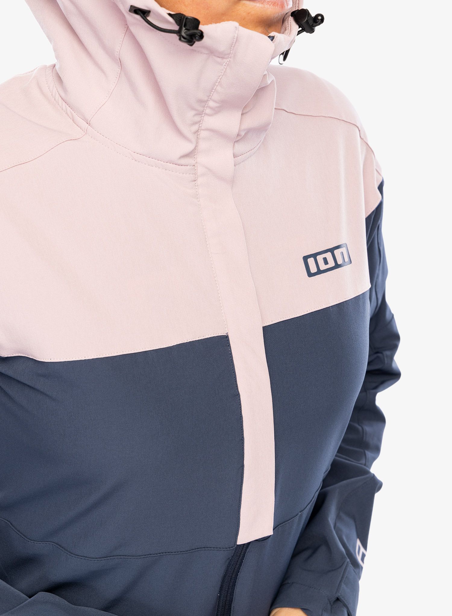 Ženska biciklistička jakna ION Shelter 4W Softshell Jacket - indigo dawn