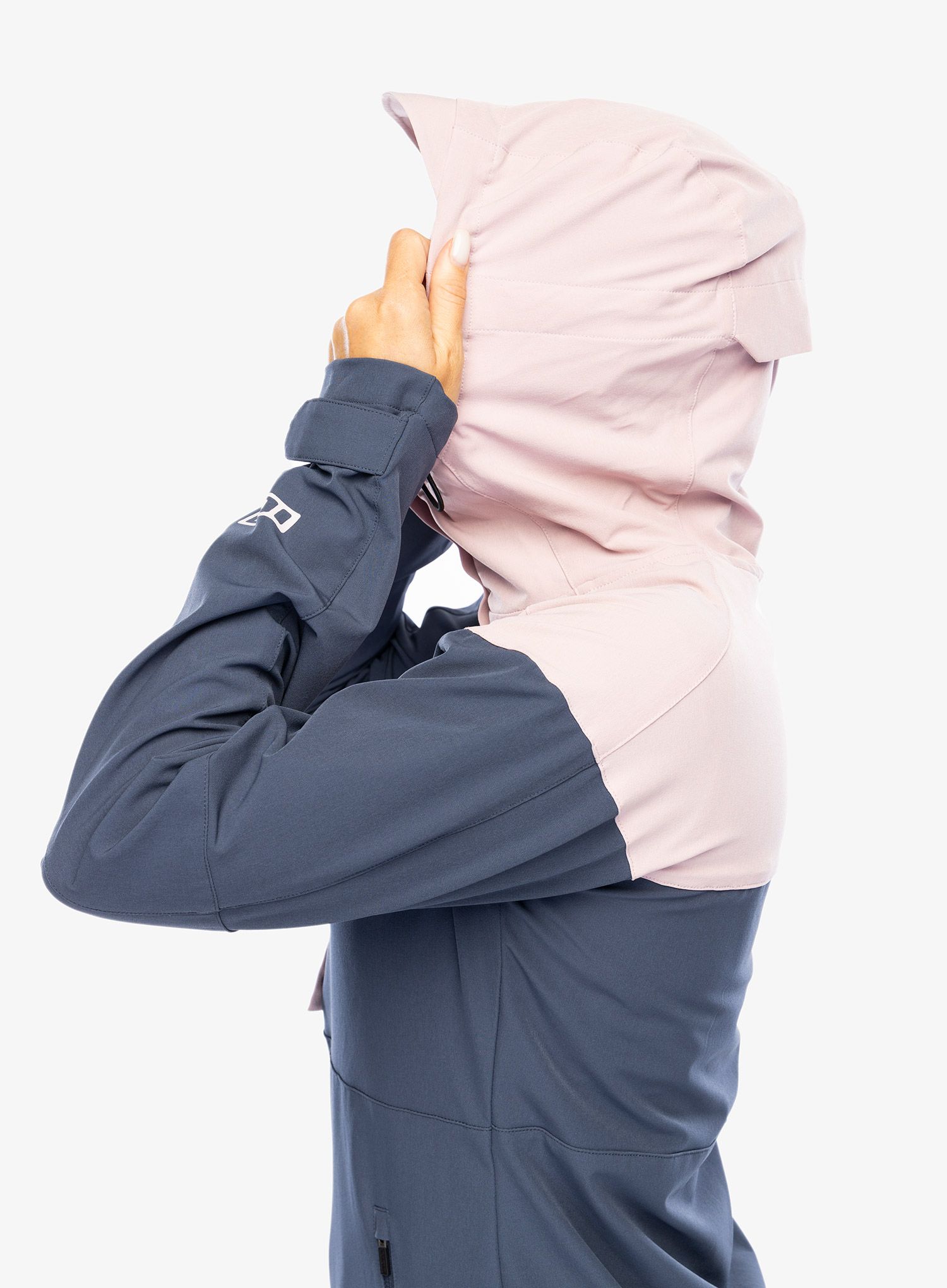 Ženska biciklistička jakna ION Shelter 4W Softshell Jacket - indigo dawn