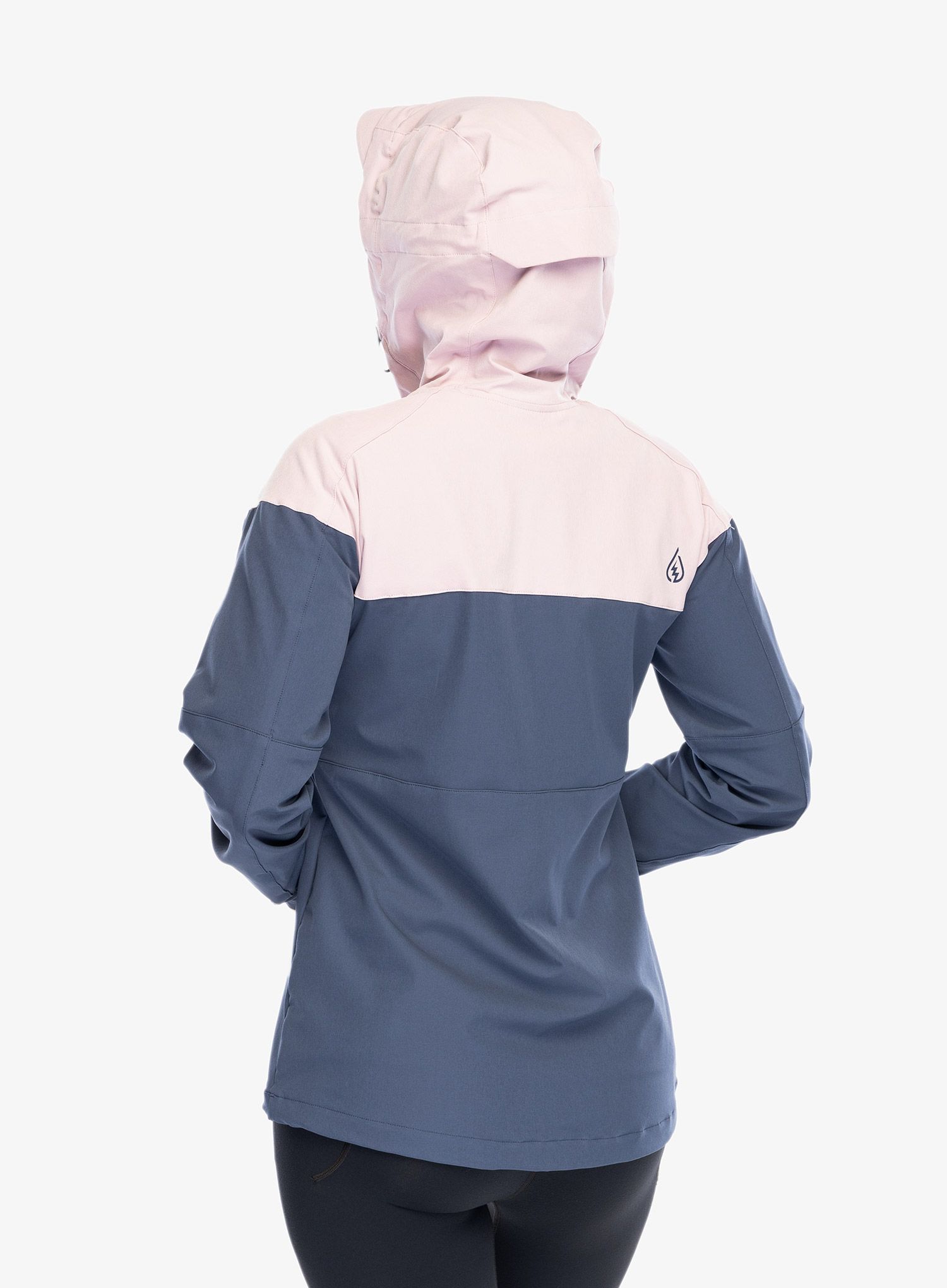 Ženska biciklistička jakna ION Shelter 4W Softshell Jacket - indigo dawn