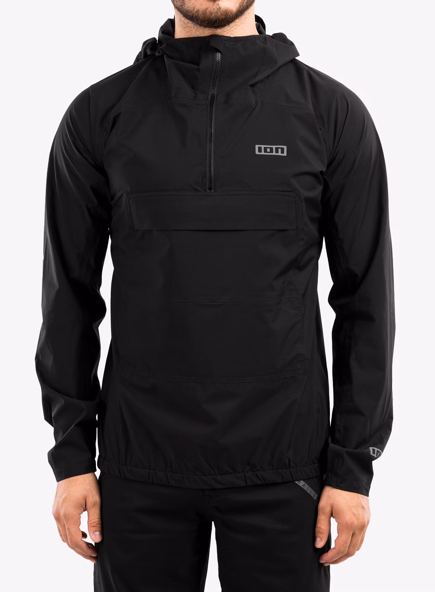Biciklistička jakna ION Shelter Anorak - black