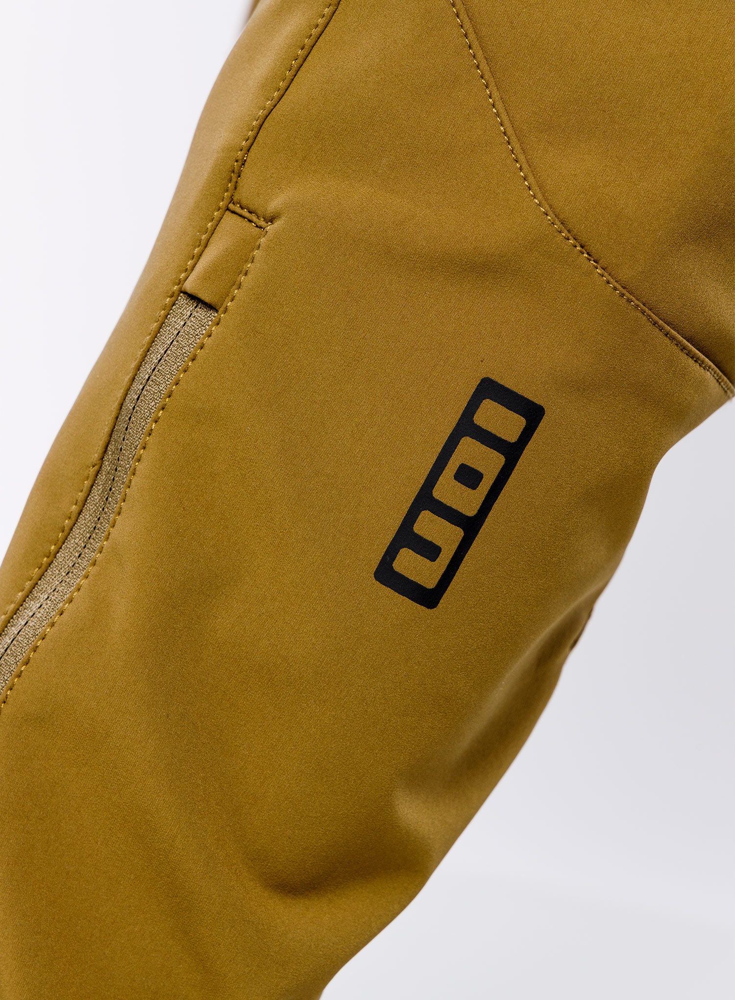 Biciklističke hlače ION Shelter Softshell - dark mud