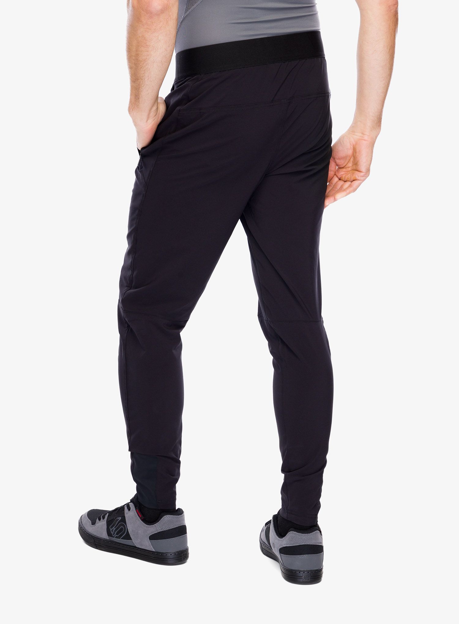 Biciklističke hlače ION Tech Logo Pants - black