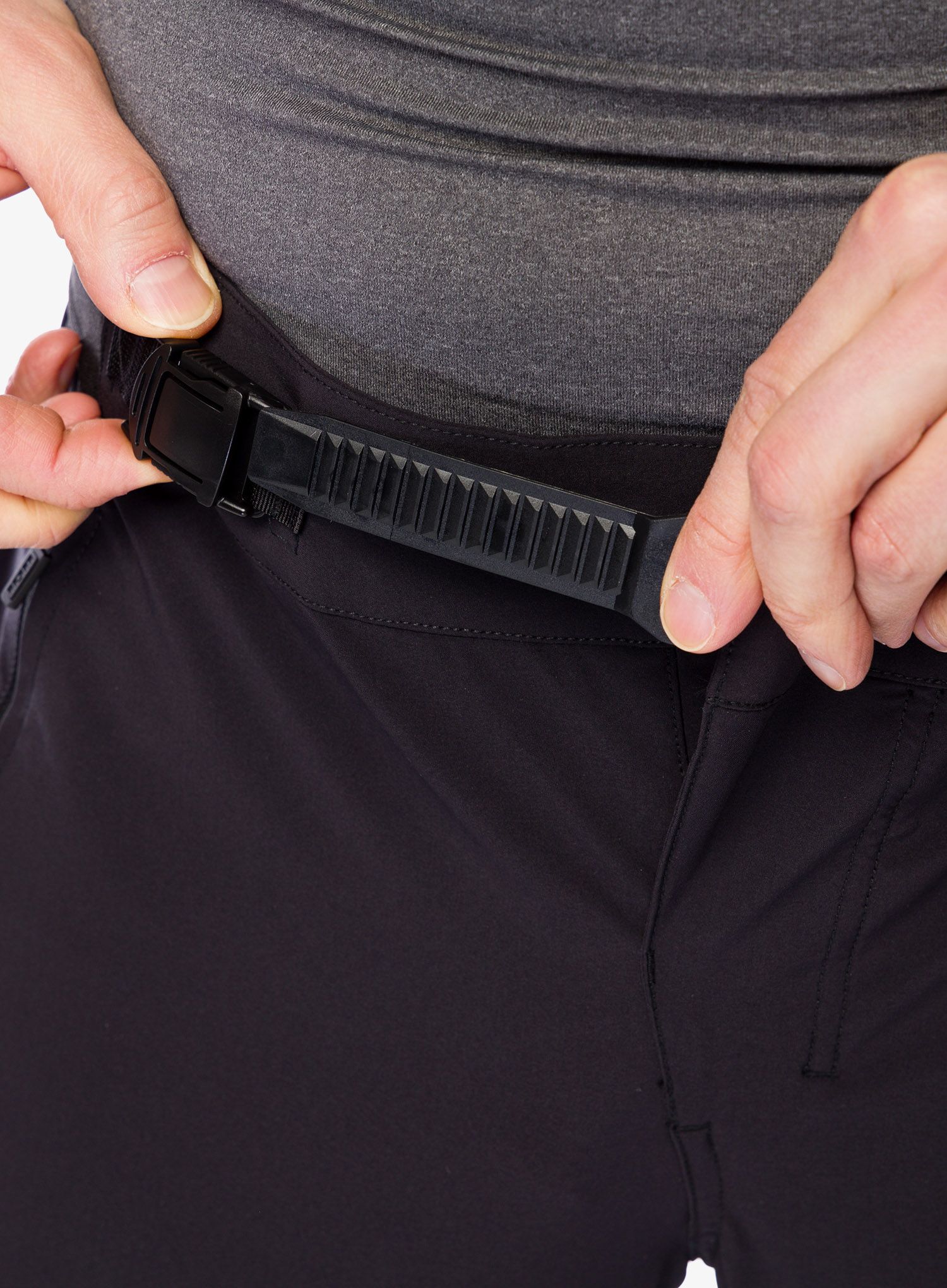 Biciklističke hlače ION Tech Logo Pants - black