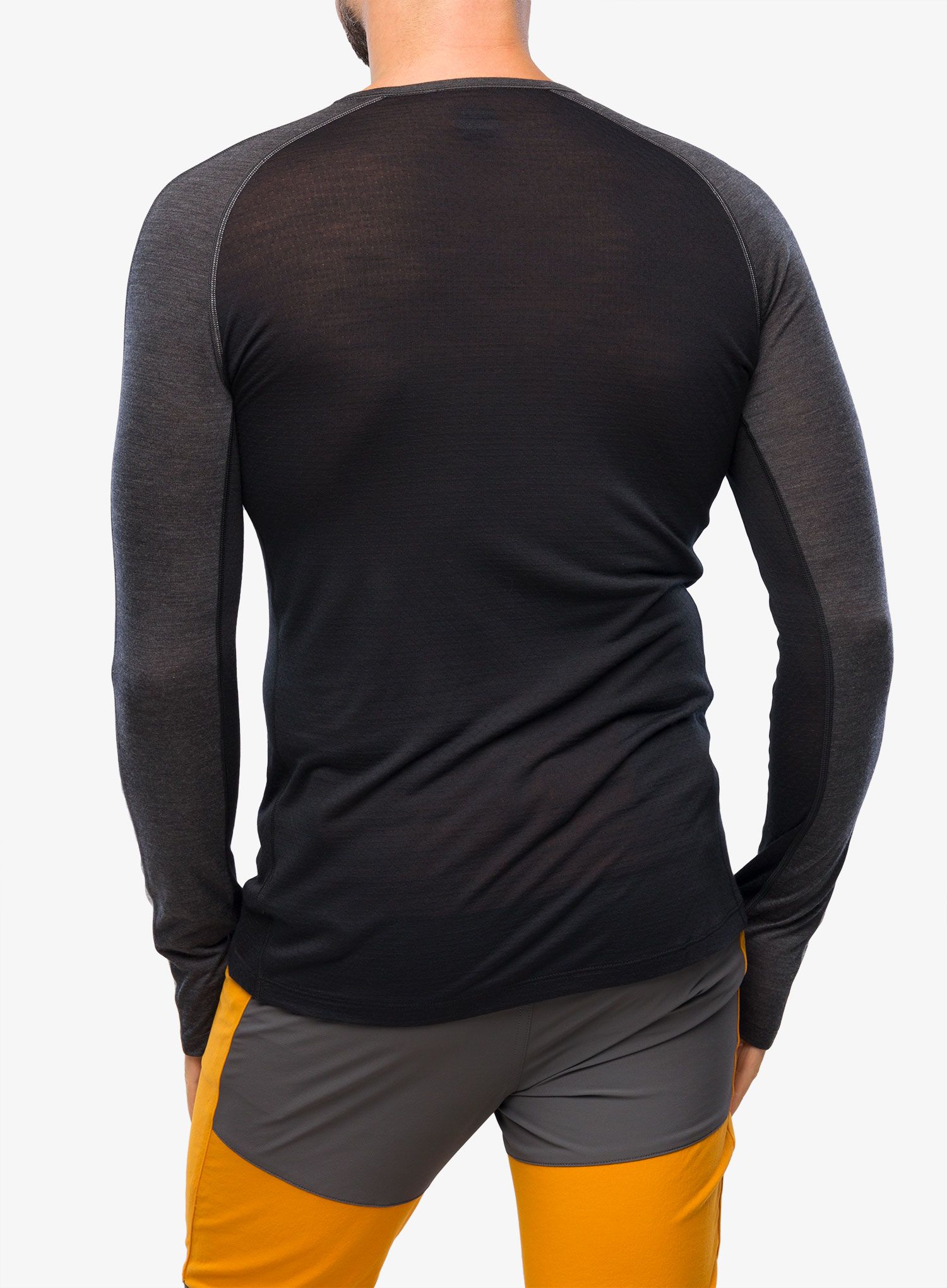Termoaktivna dukserica Icebreaker 125 ZoneKnit LS Crewe - jet/black