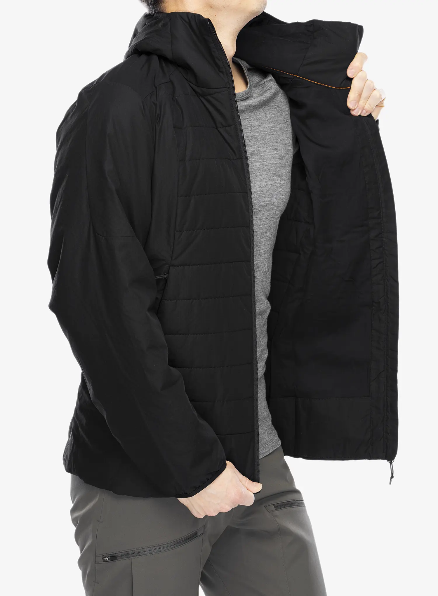 Jakna s postavom Icebreaker 1360 Merino Loft Jacket - black