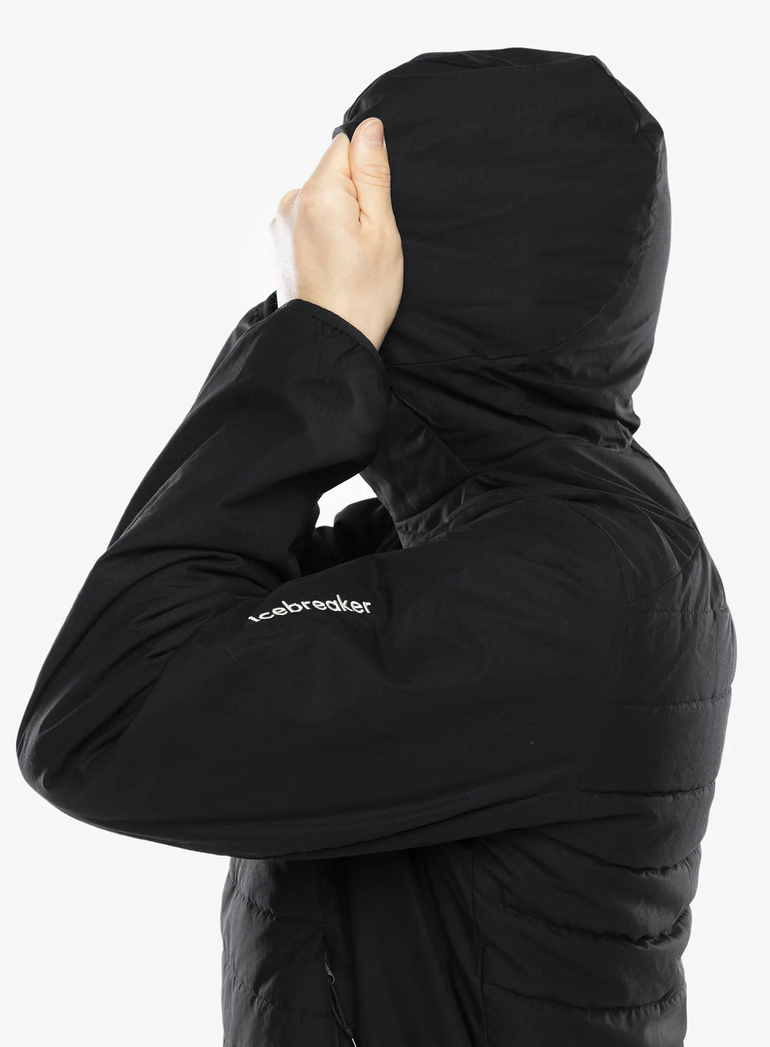 Jakna s postavom Icebreaker 1360 Merino Loft Jacket - black