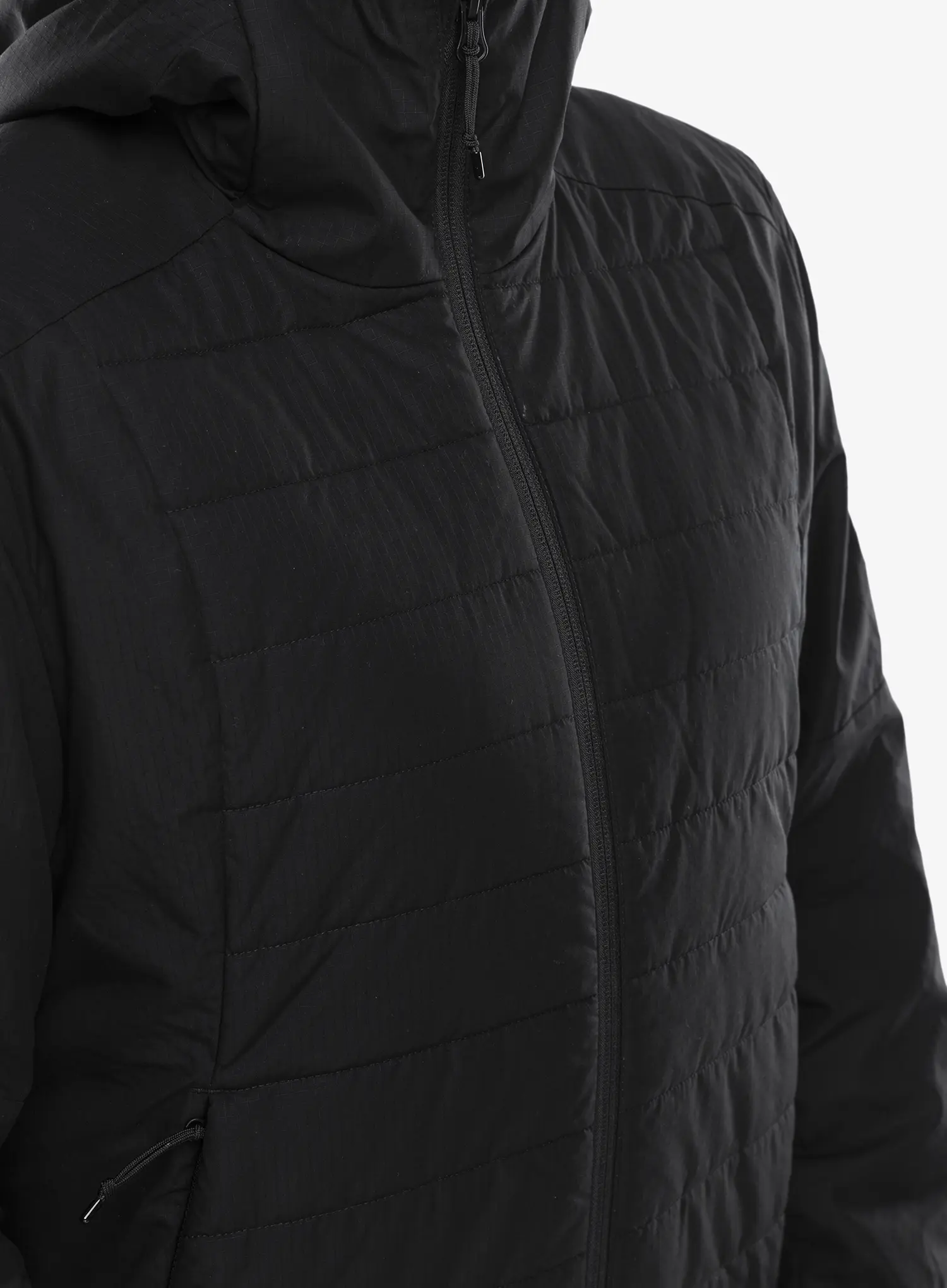 Jakna s postavom Icebreaker 1360 Merino Loft Jacket - black
