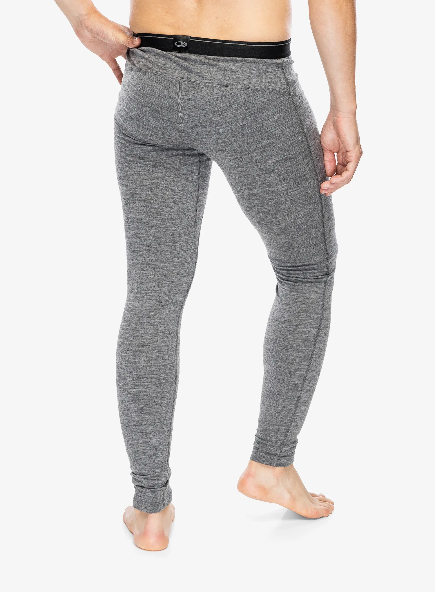 Termo tajice Icebreaker 200 Oasis Leggings W/Fly - gritstone