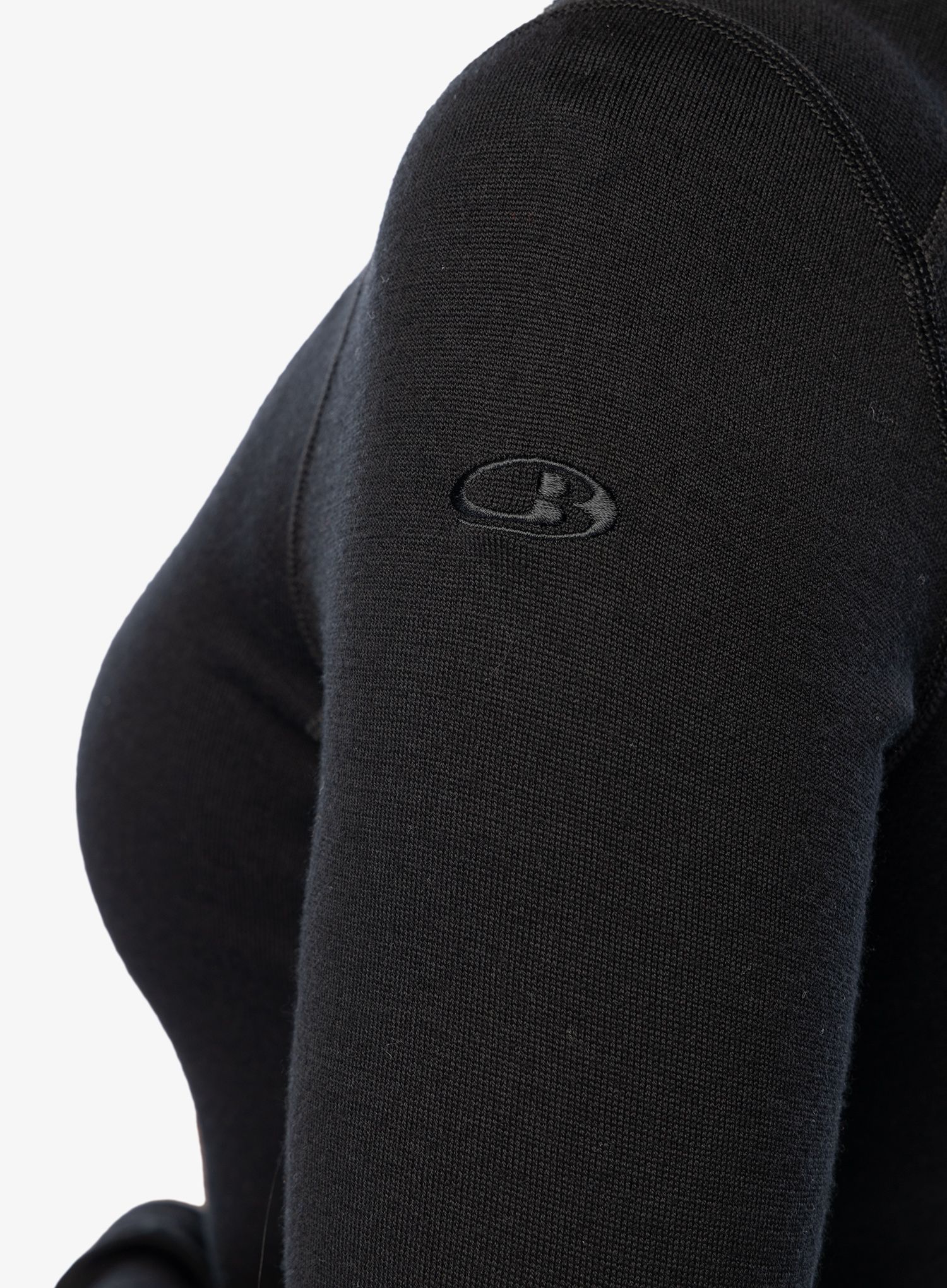 Ženska termoaktivna dukserica Icebreaker 260 Tech L/S Half Zip - black