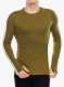 Termoaktivna dukserica Icebreaker 260 ZoneKnit LS Crewe - algae/ashen/cb