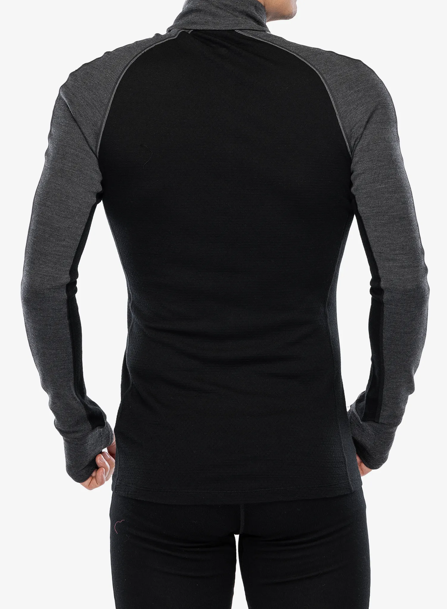 Termoaktivna dukserica Icebreaker 260 ZoneKnit LS Half Zip - jet/metro
