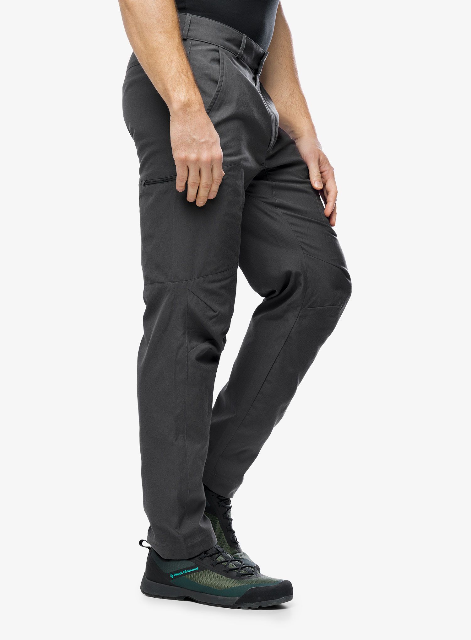 Muške planinarske hlače Icebreaker Hike Pants - monsoon