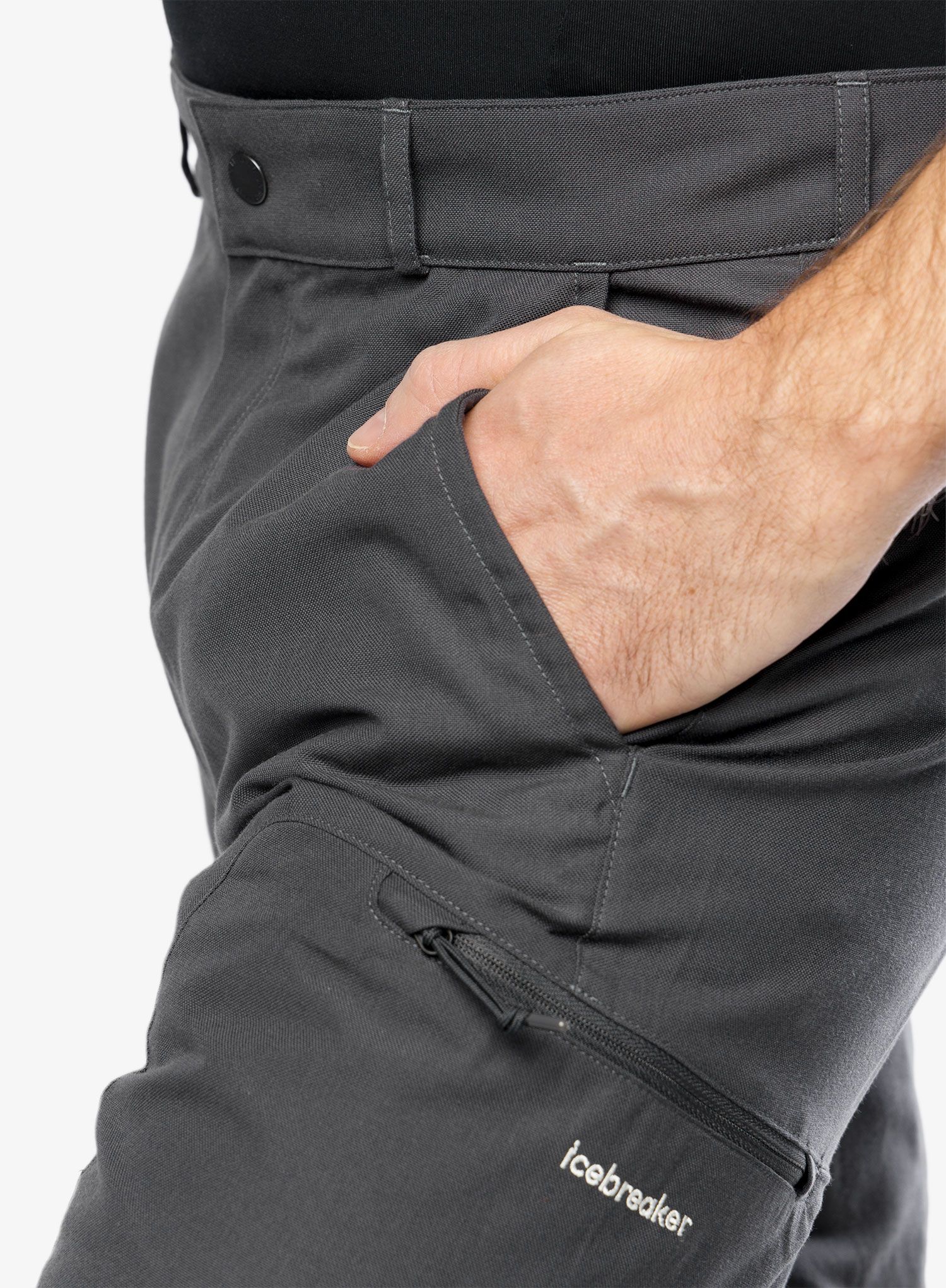 Muške planinarske hlače Icebreaker Hike Pants - monsoon