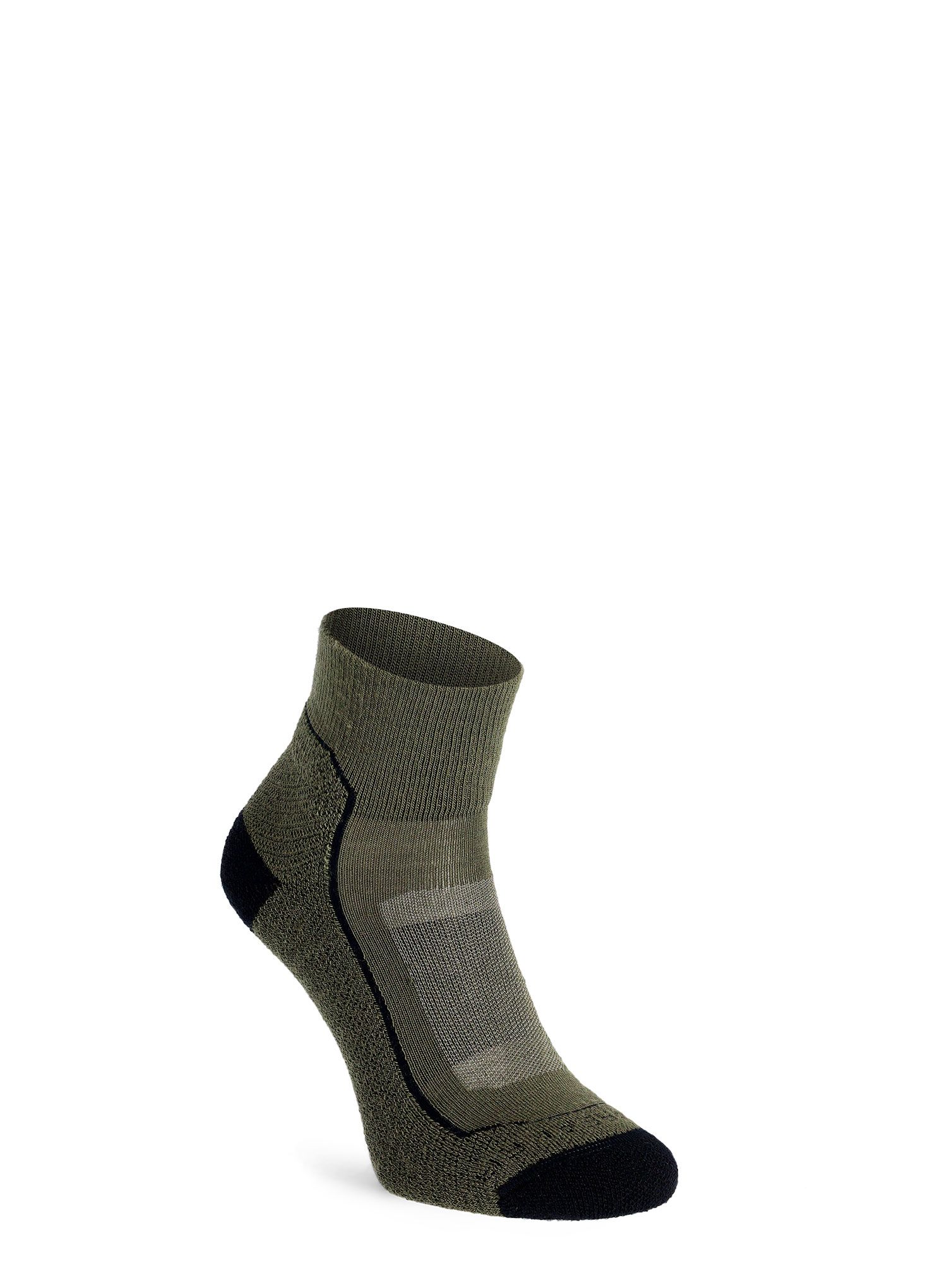 Merino čarape Icebreaker Hike+ Light Mini - loden/black/gritstone hthr