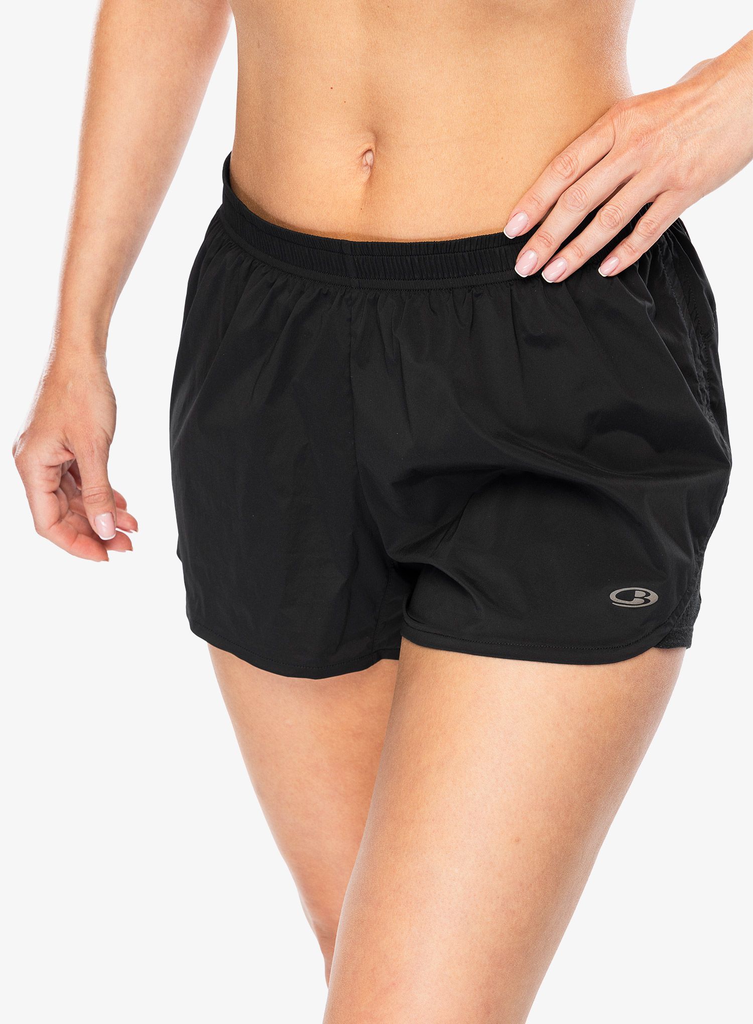 Ženske kratke hlače za trčanje Icebreaker Impulse Running Shorts - black