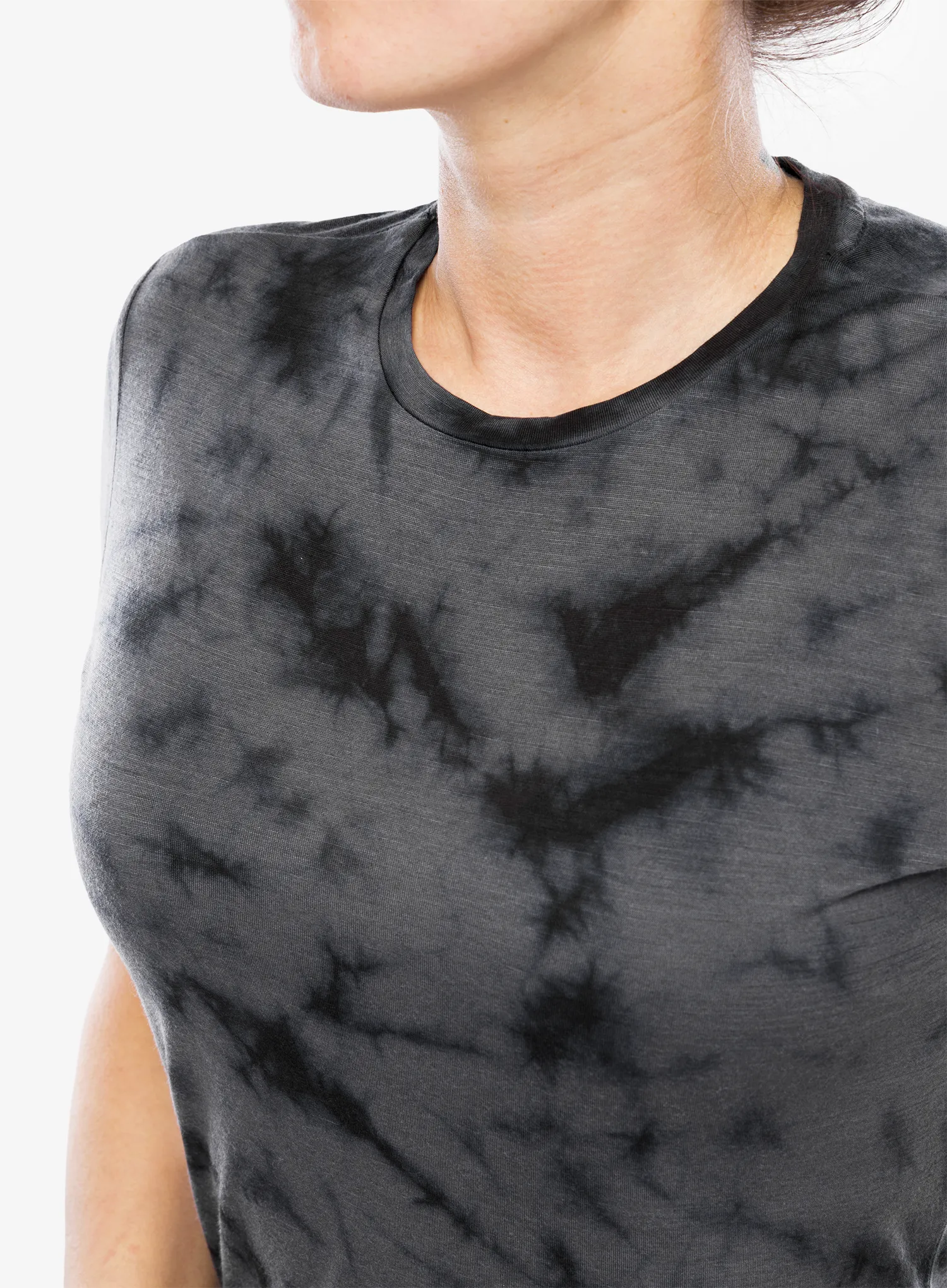 Merino majica Icebreaker Merino 125 Cool-Lite Sphere SS Tee - graphite/black/cd