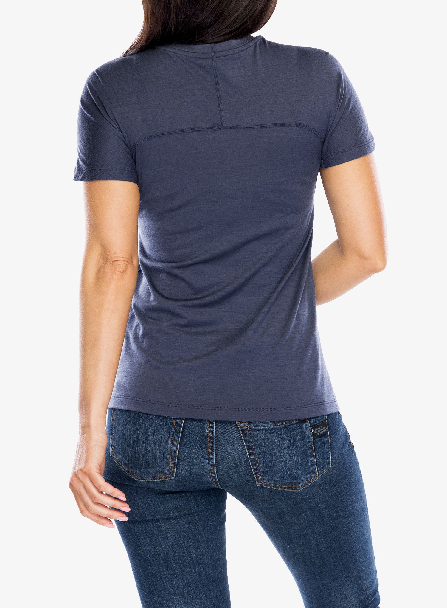 Ženska majica Icebreaker Merino 150 Ace SS Tee - graphite