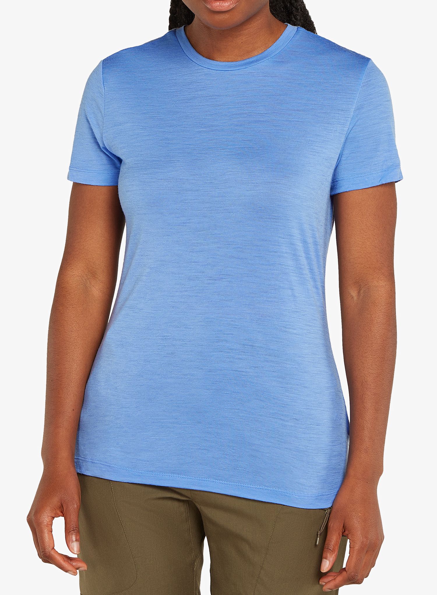 Ženska merino majica Icebreaker Merino 150 Tech Lite III SS Tee - baja