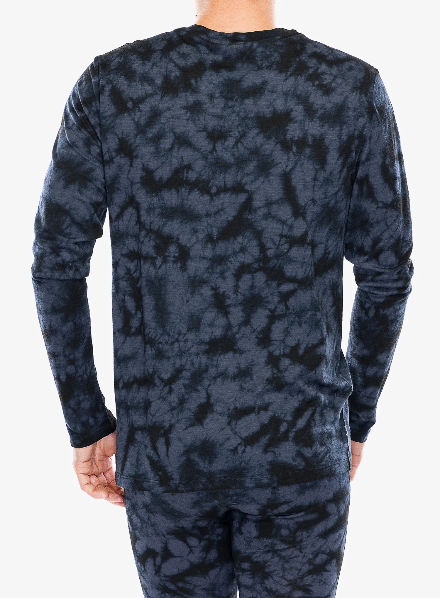 Dukserica Icebreaker Merino 150 Tech Lite LS Tee Cloud Dye - graphite/black/cd