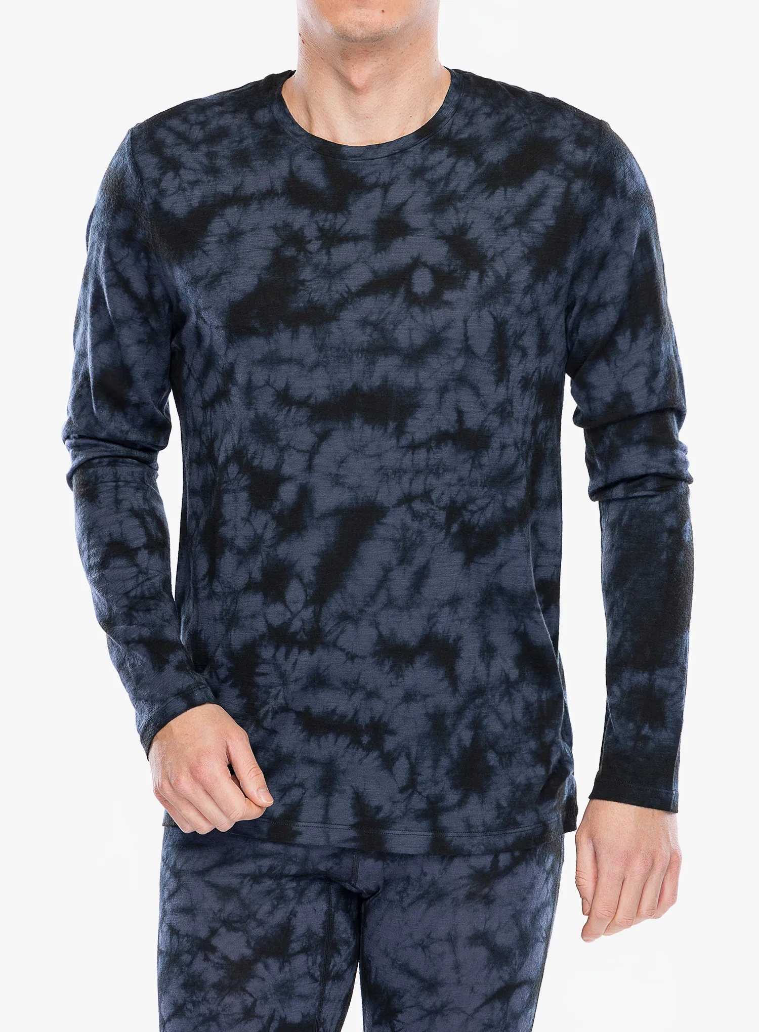 Dukserica Icebreaker Merino 150 Tech Lite LS Tee Cloud Dye - graphite/black/cd