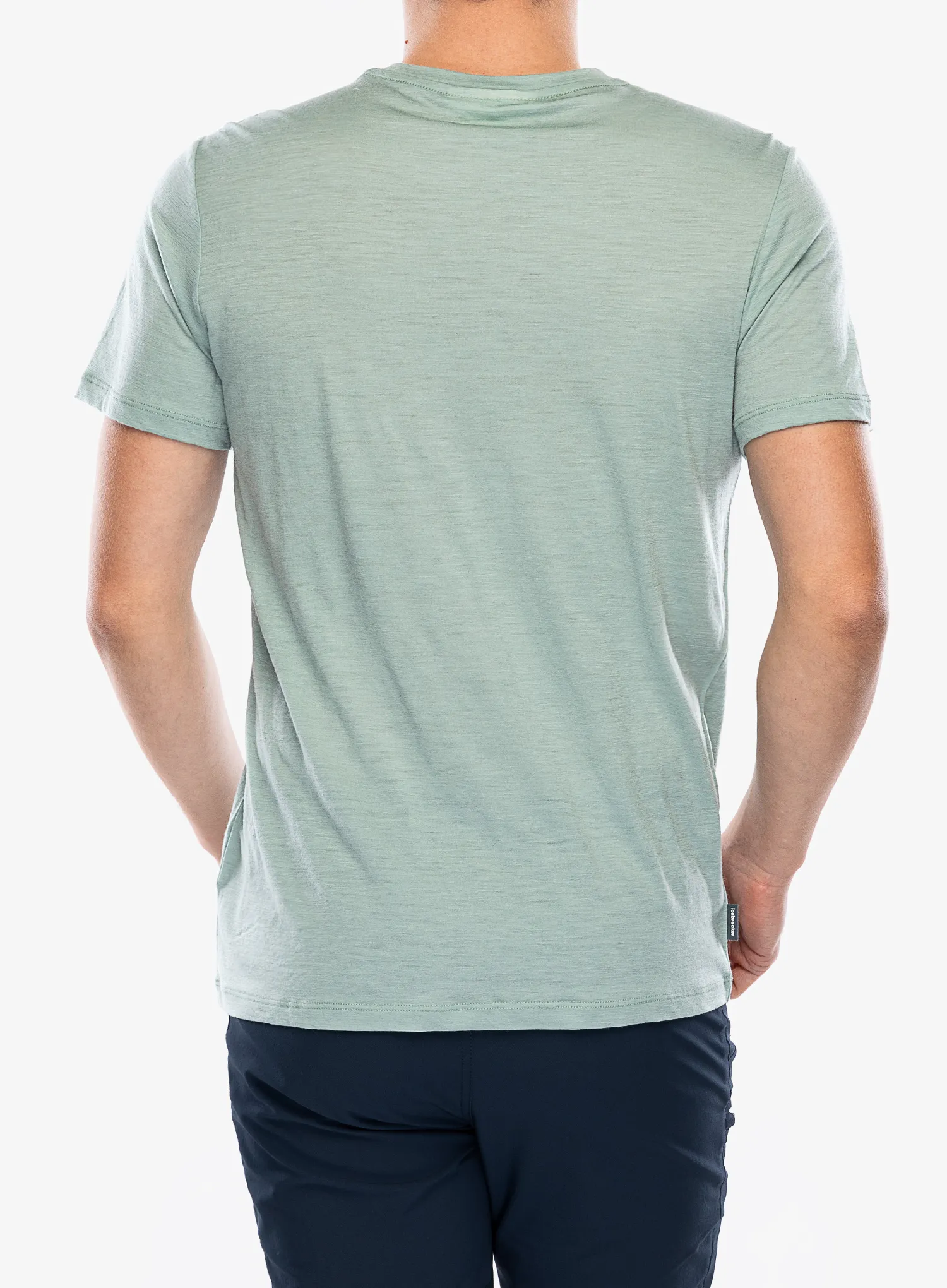 Merino majica Icebreaker Merino 150 Tech Lite SS T Camp Essentials - moss