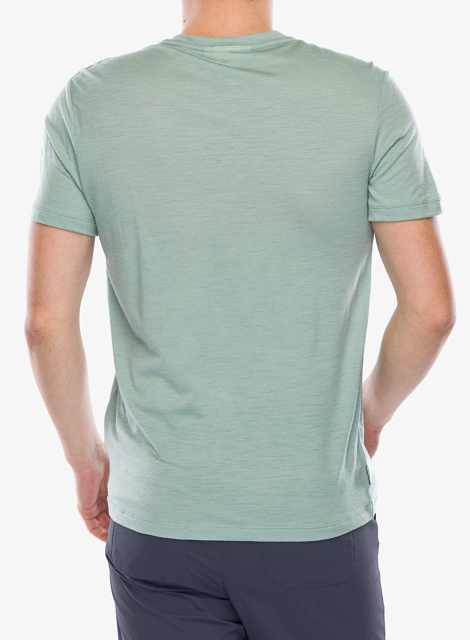 Merino majica Icebreaker Merino 150 Tech Lite SS T Polar Paddle - moss