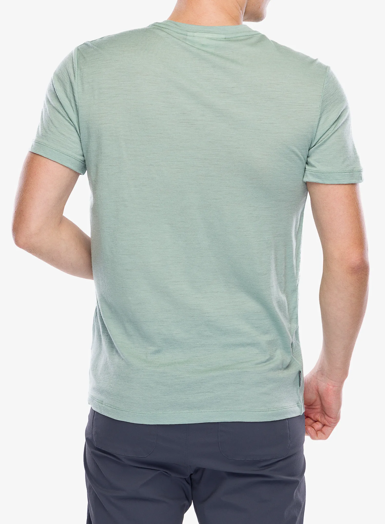 Merino majica Icebreaker Merino 150 Tech Lite SS T Polar Paddle - moss