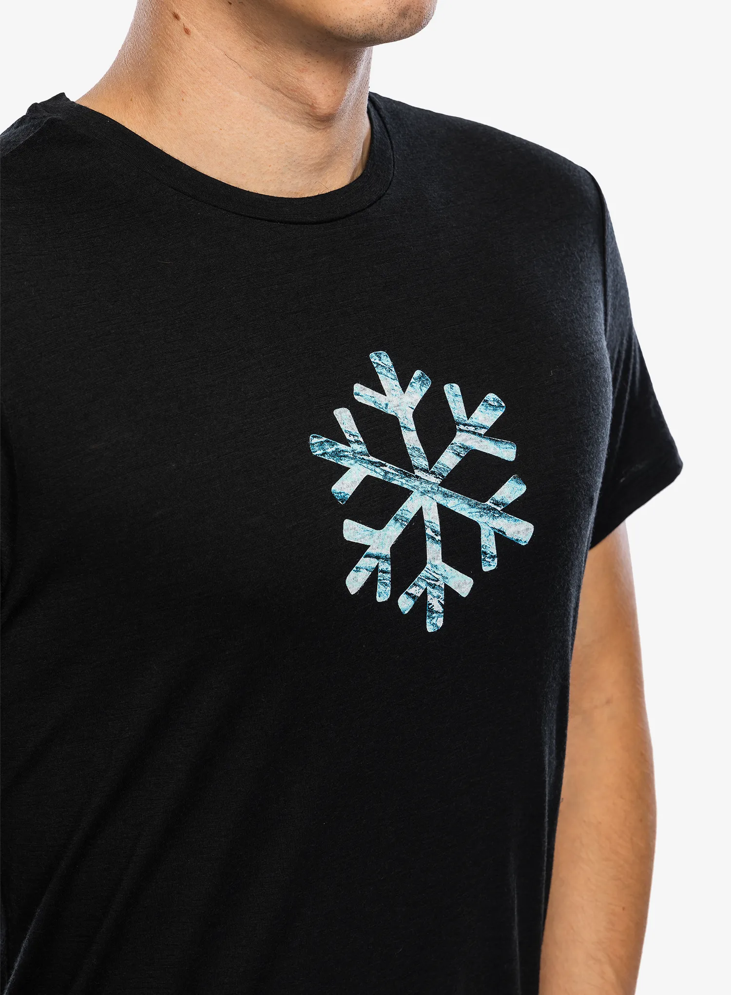 Merino majica Icebreaker Merino 150 Tech Lite SS Tee POW - black