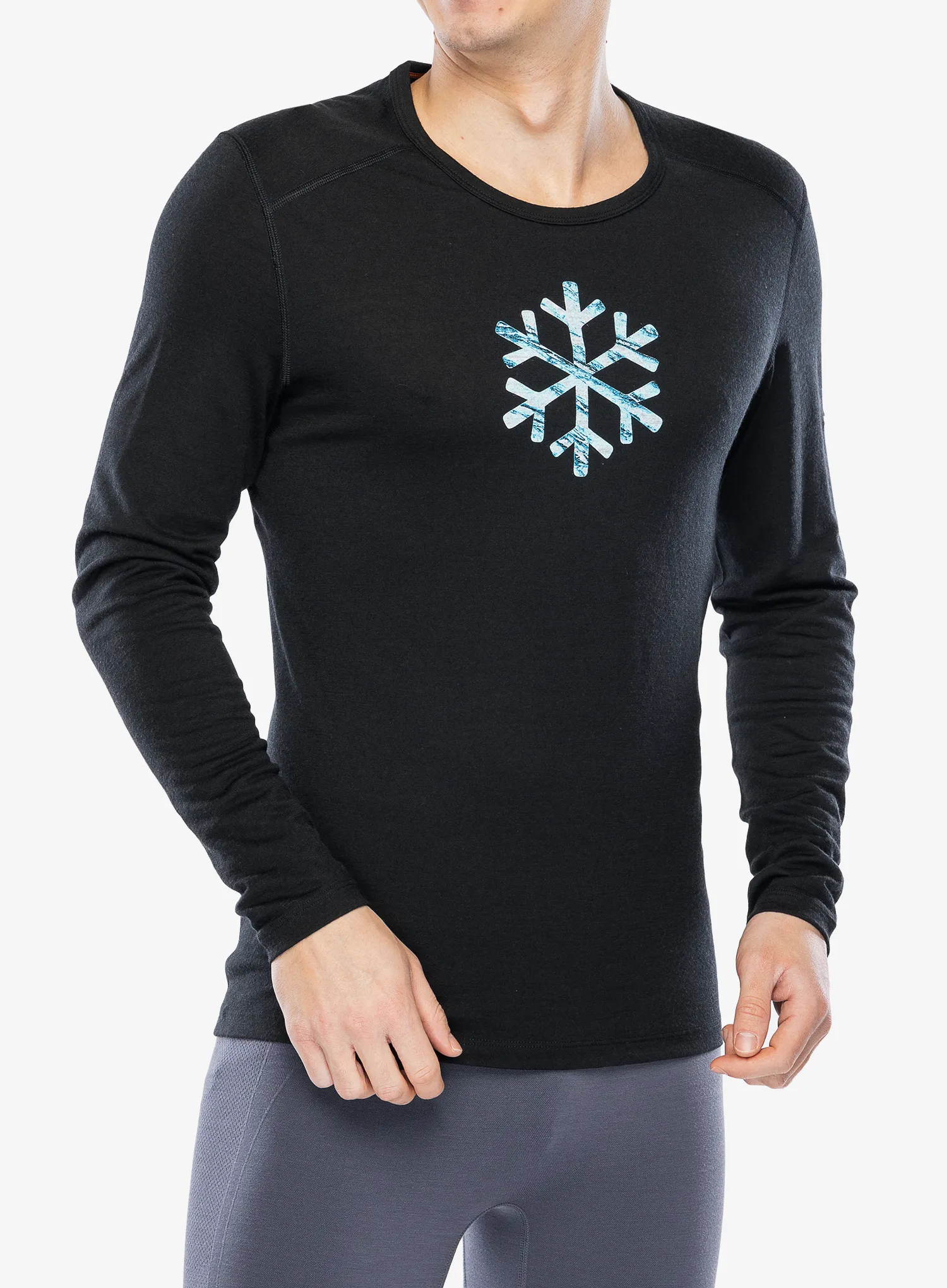 Termoaktivna dukserica Icebreaker Merino 200 Oasis LS Crewe POW