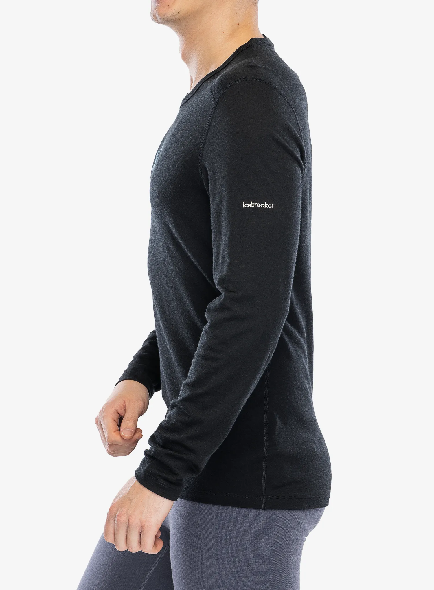 Termoaktivna dukserica Icebreaker Merino 200 Oasis LS Crewe POW
