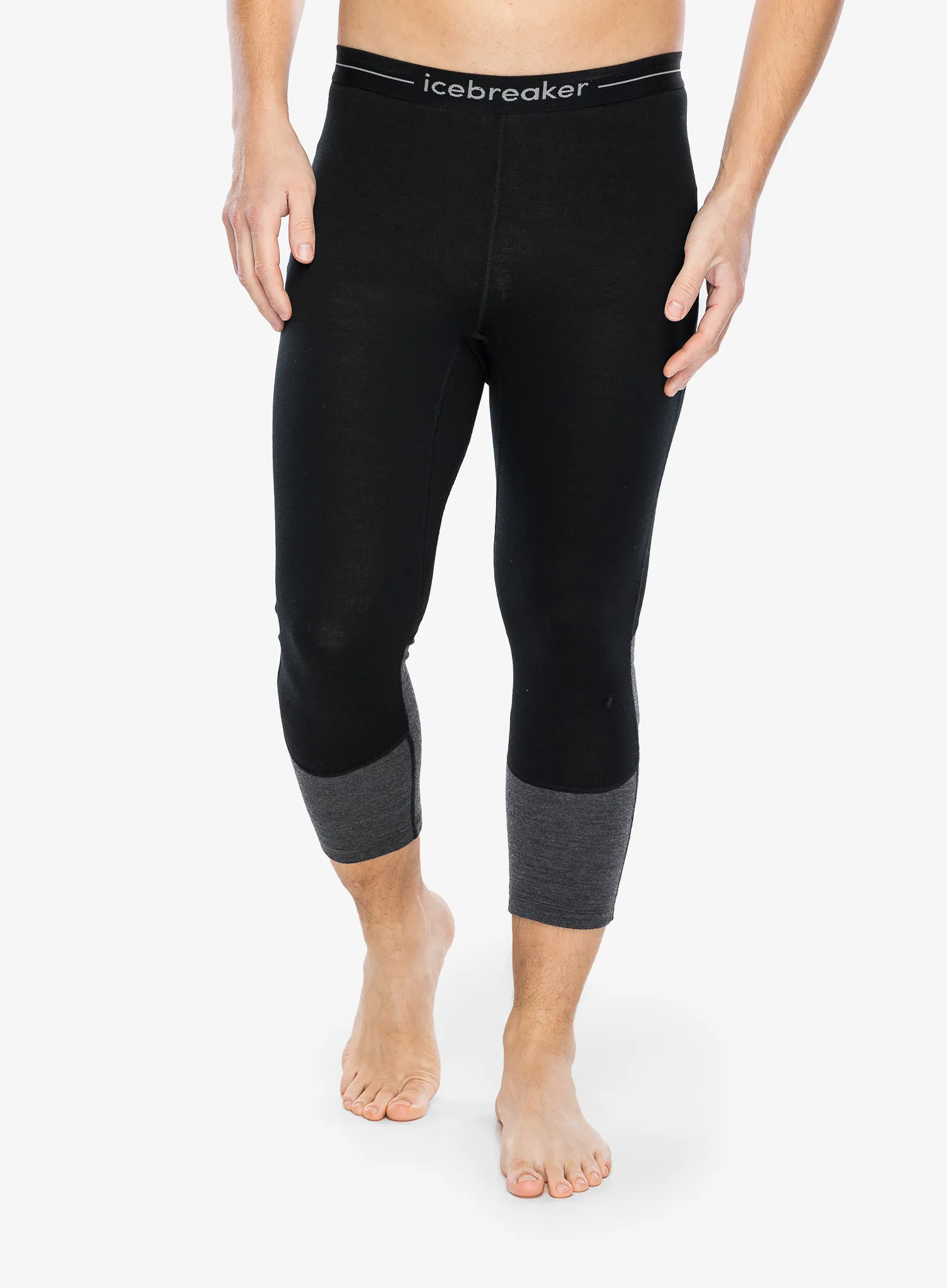 Termo tajice Icebreaker Merino 260 ZoneKnit Legless - black/jet