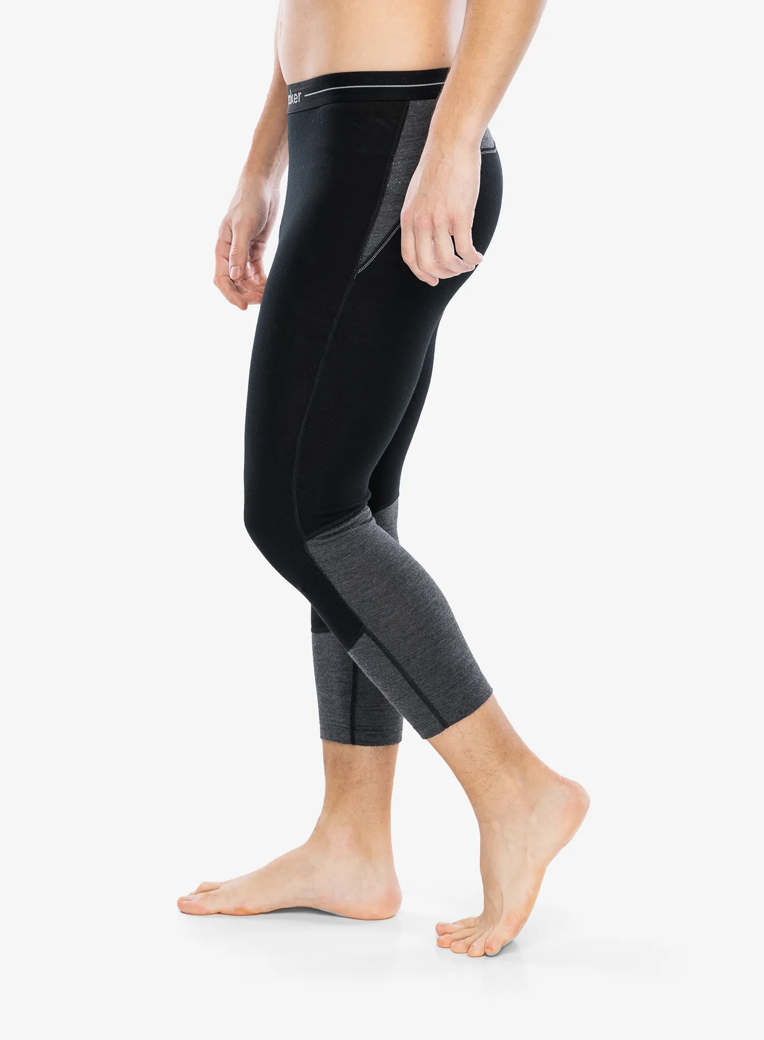 Termo tajice Icebreaker Merino 260 ZoneKnit Legless - black/jet