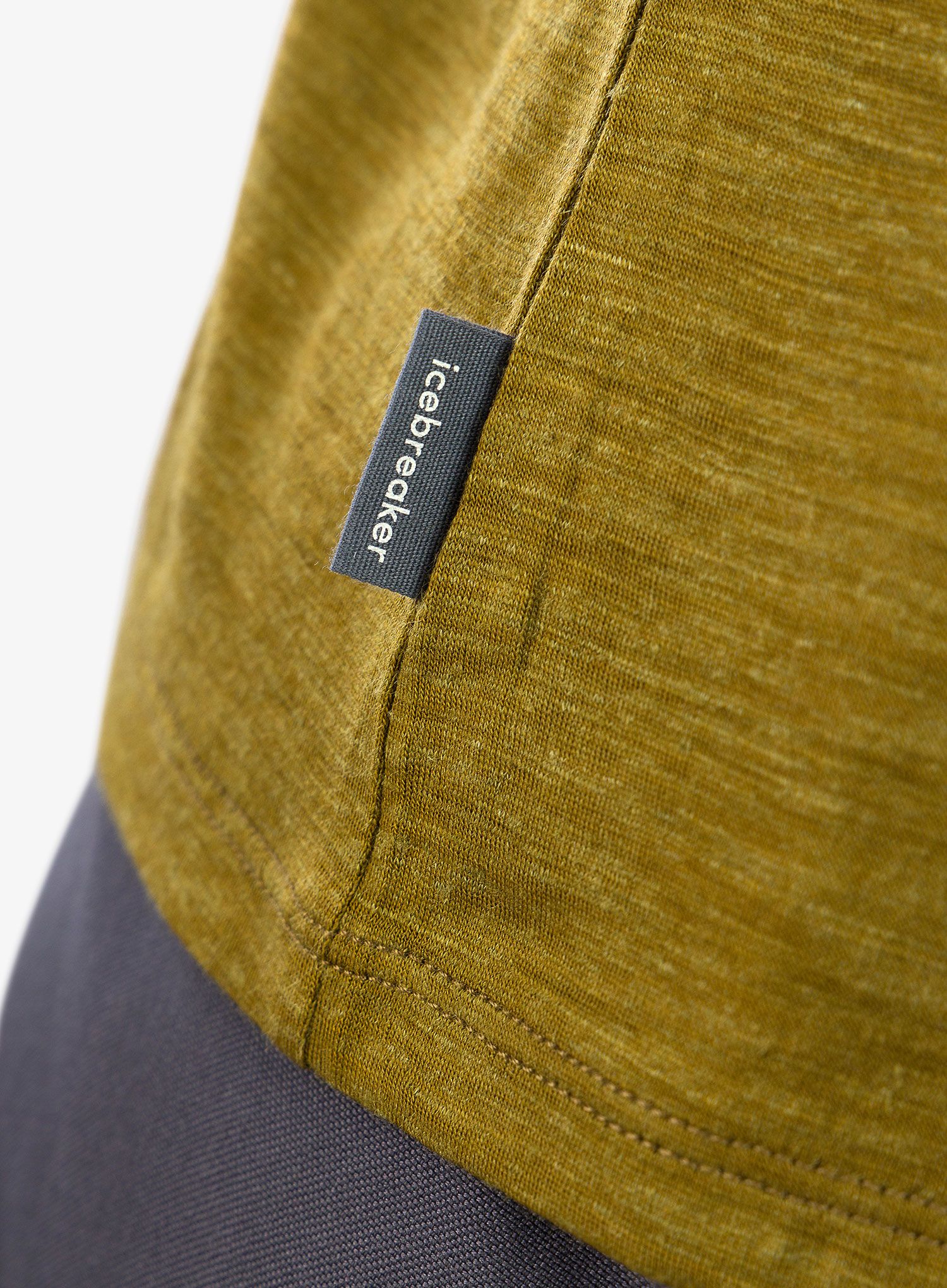 Ženska merino majica Icebreaker Merino Linen SS Tee - alge