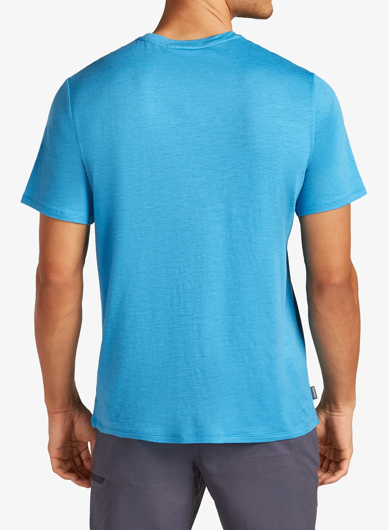 Merino majica Icebreaker Merino Linen SS Tee - arctic