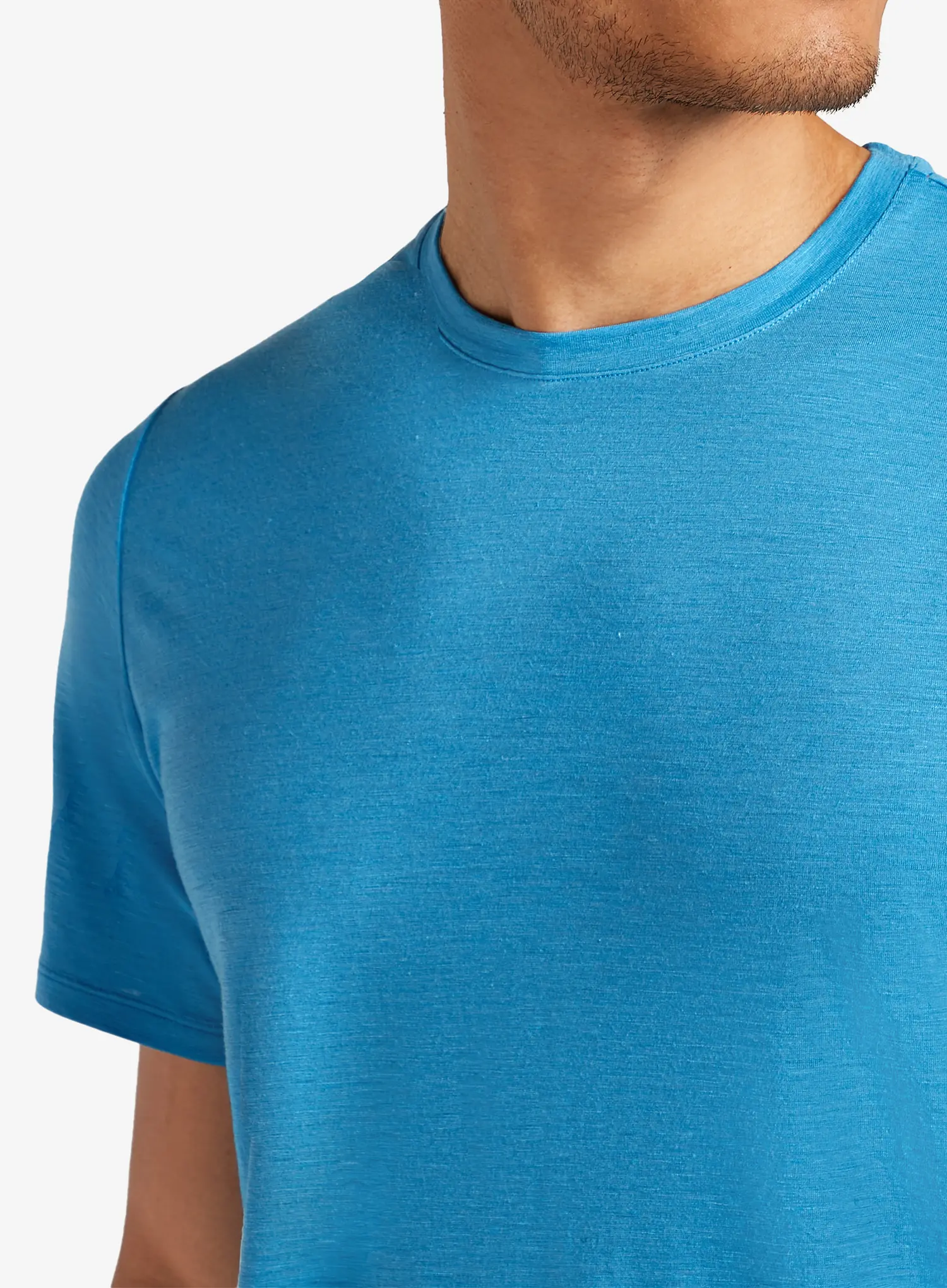 Merino majica Icebreaker Merino Linen SS Tee - arctic